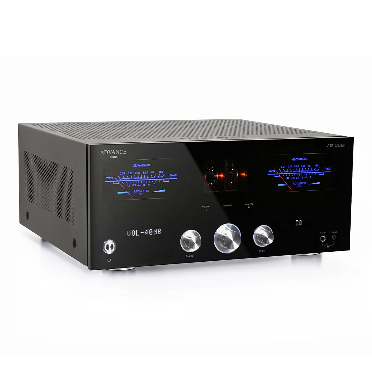 Advance Paris A12 Classic Integrated Amplifier (Black) - Image 3