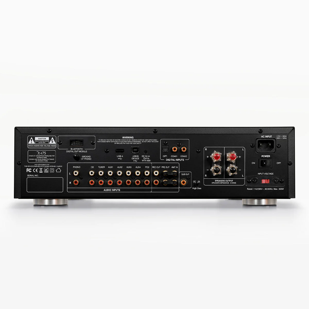 Advance Paris X-i75 Integrated Amplifier (Black) - Image 2