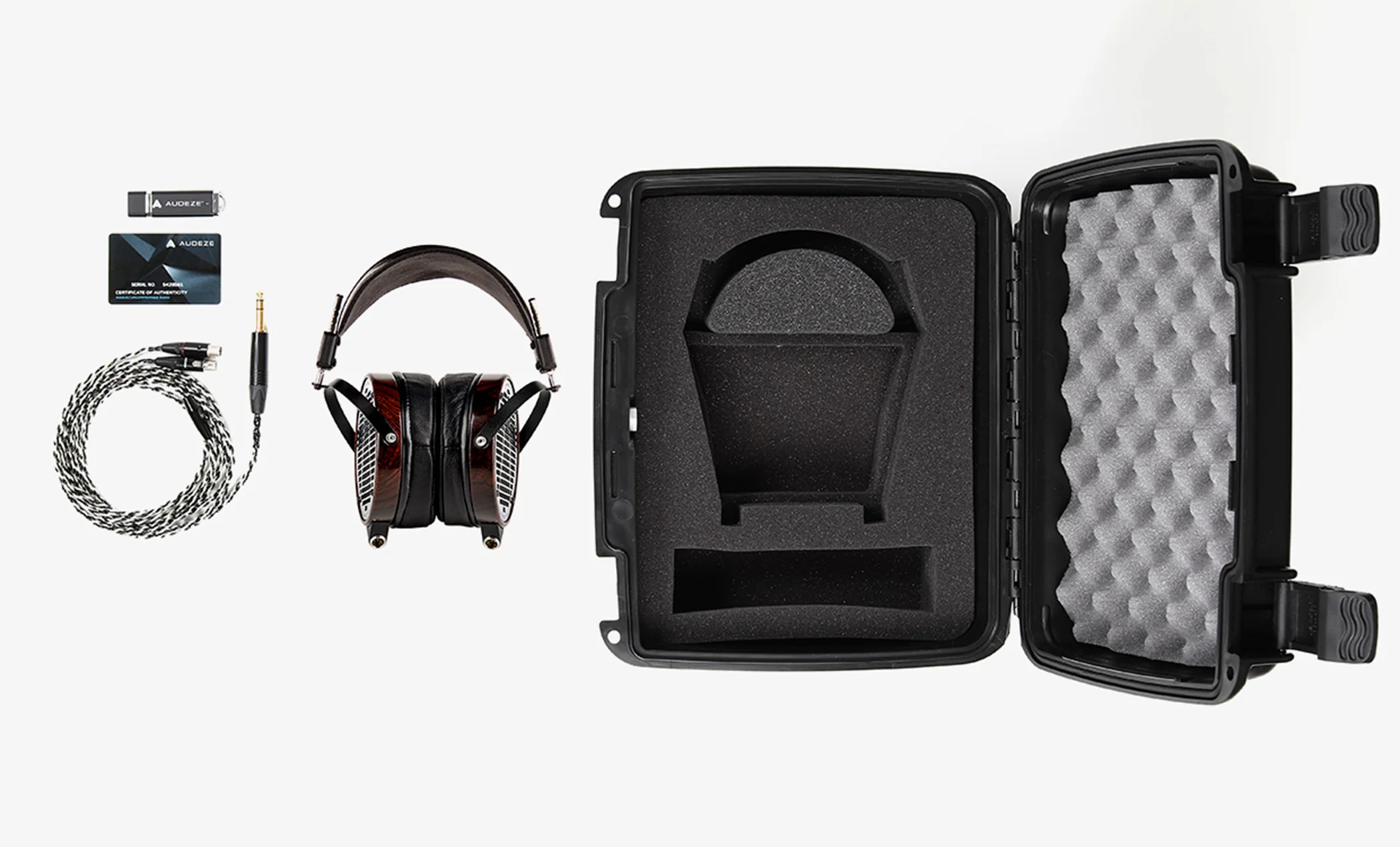 Audeze LCD-4 Over Ear Open Back Planar Magnetic Headphones (Wood) - Image 4