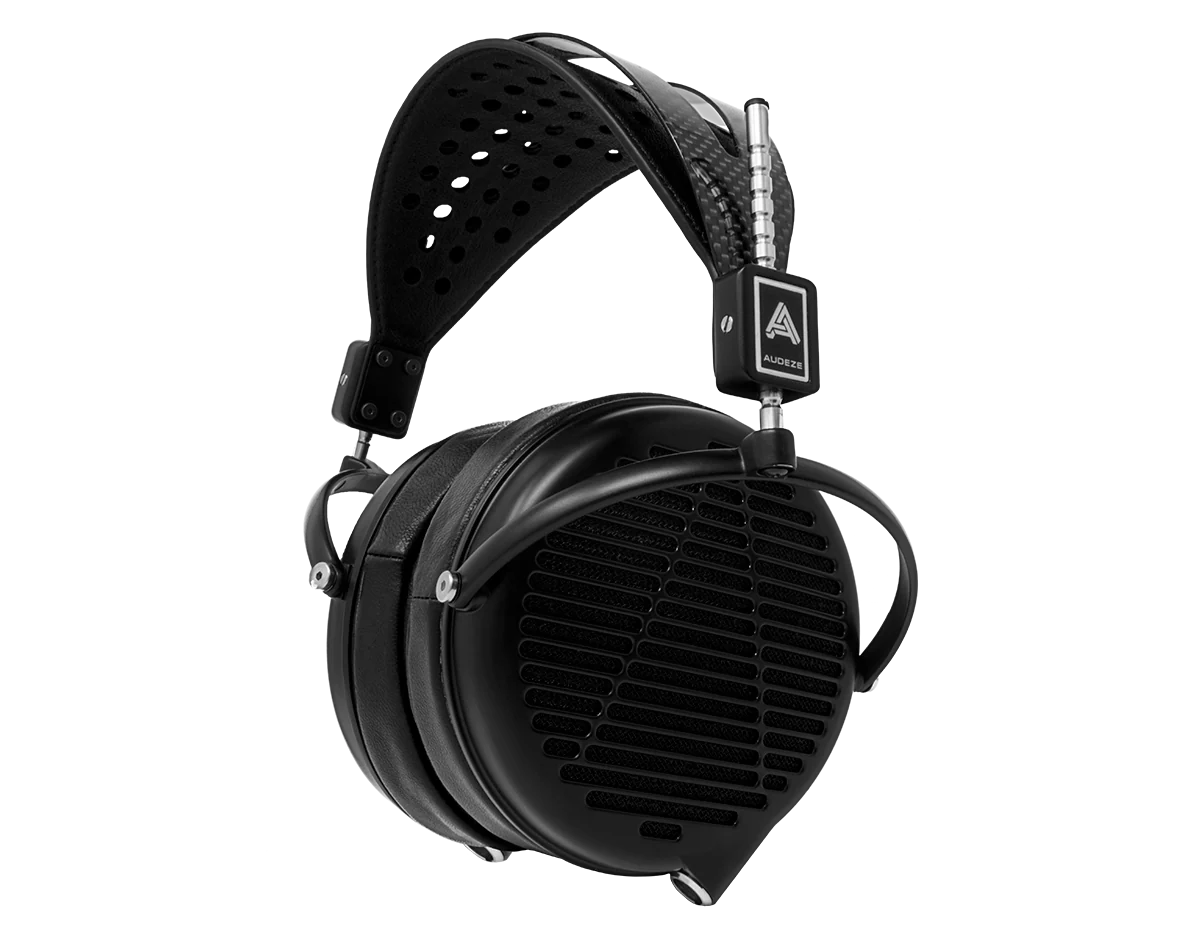 Audeze LCD-MX4 Over Ear Open Back Planar Magnetic Headphones (Black Leather) - Image 4