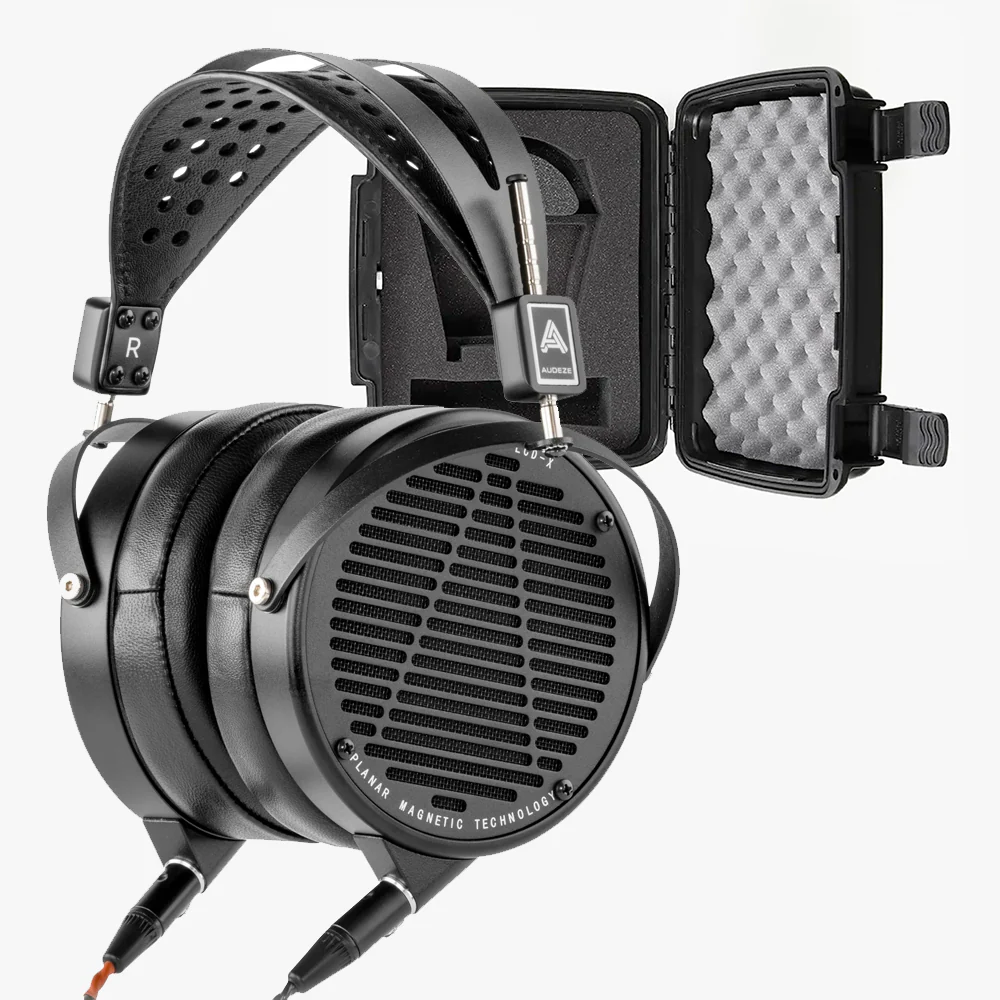 Audeze LCD-X Open Back Headphone with New Suspension Headband and Travel Case (Black)