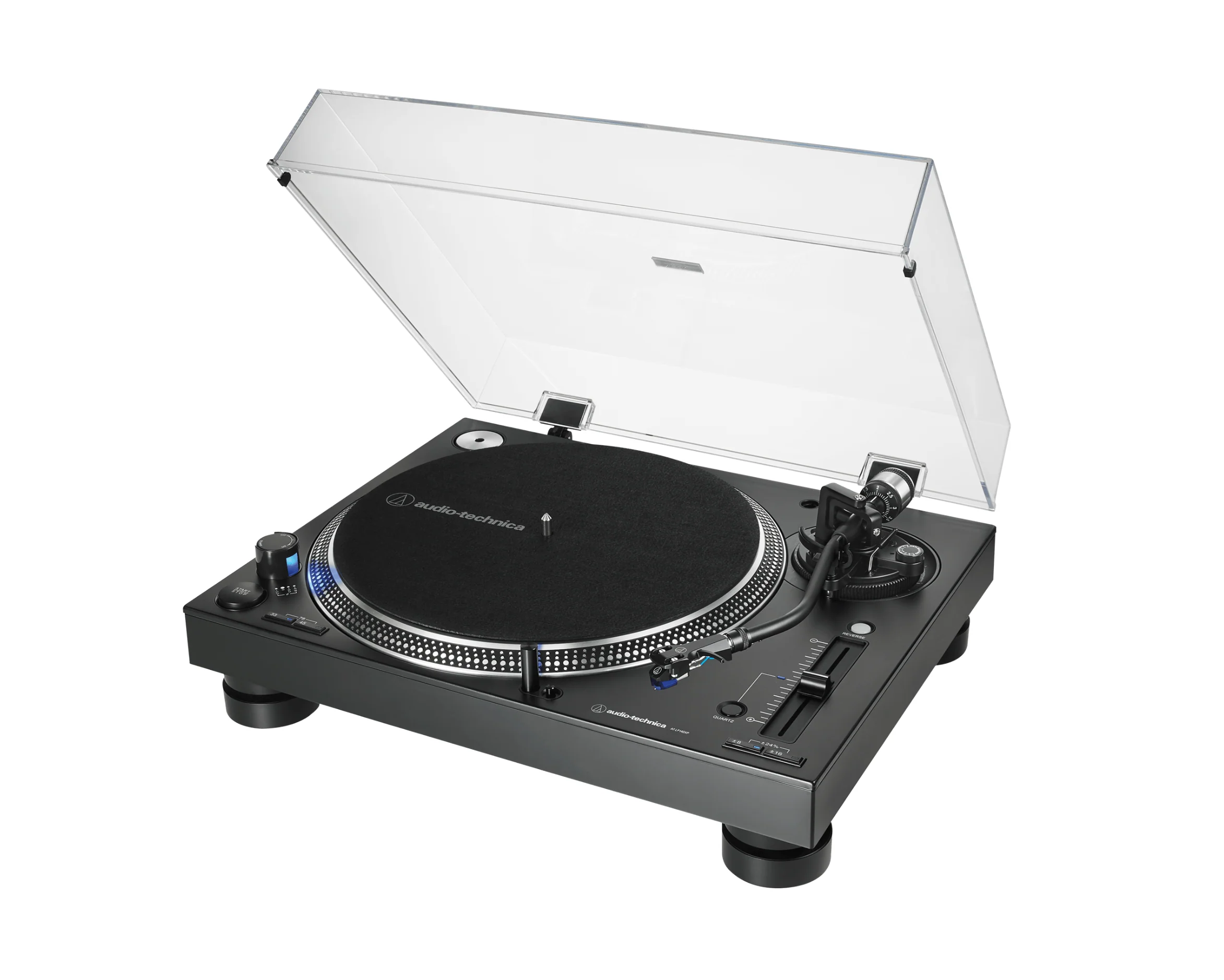 Audio-Technica AT-LP140XP Manual Direct Drive Turntable (Black) - Image 3