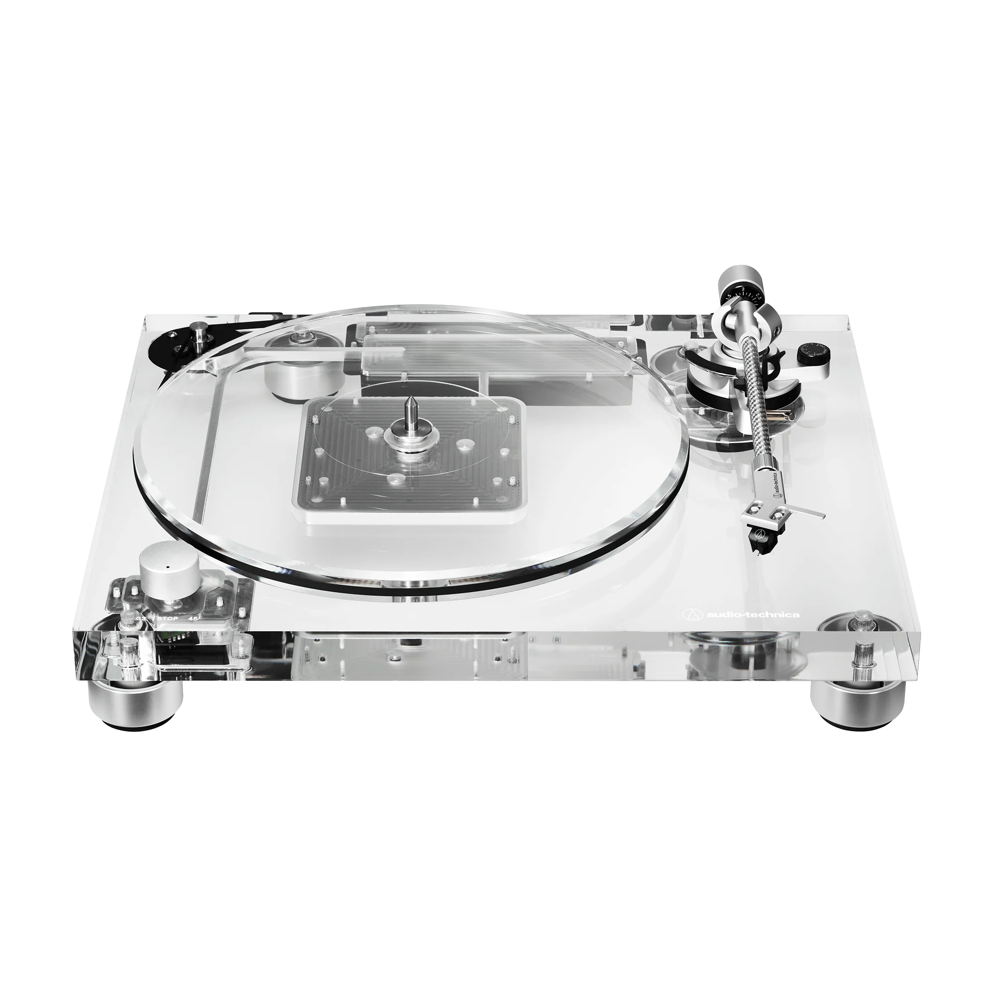 Audio-Technica AT-LP2022 Limited Edition Fully Manual Belt-Drive Turntable (Clear)