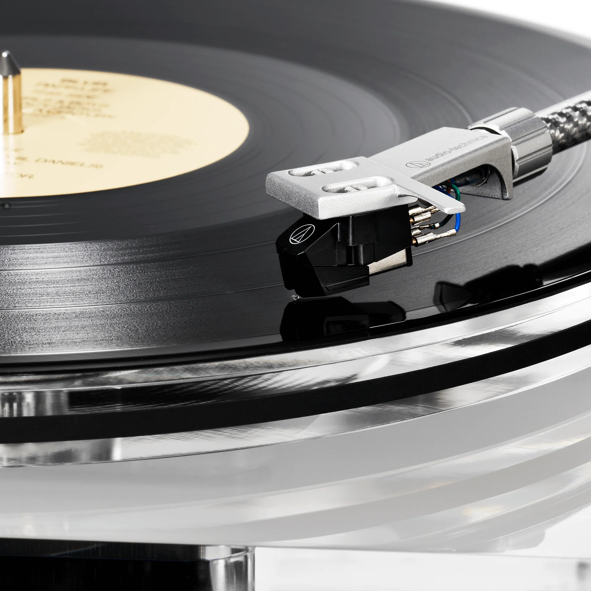Audio-Technica AT-LP2022 Limited Edition Fully Manual Belt-Drive Turntable (Clear) - Image 4