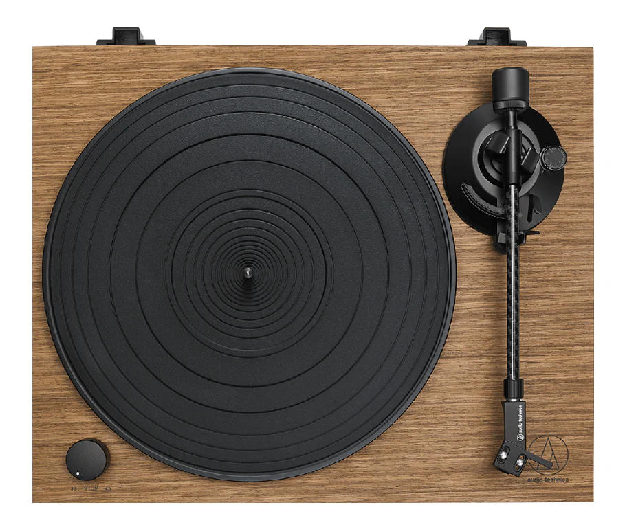 Audio-Technica AT-LPW40WN Fully Manual Belt-Drive Turntable (Walnut) - Image 2