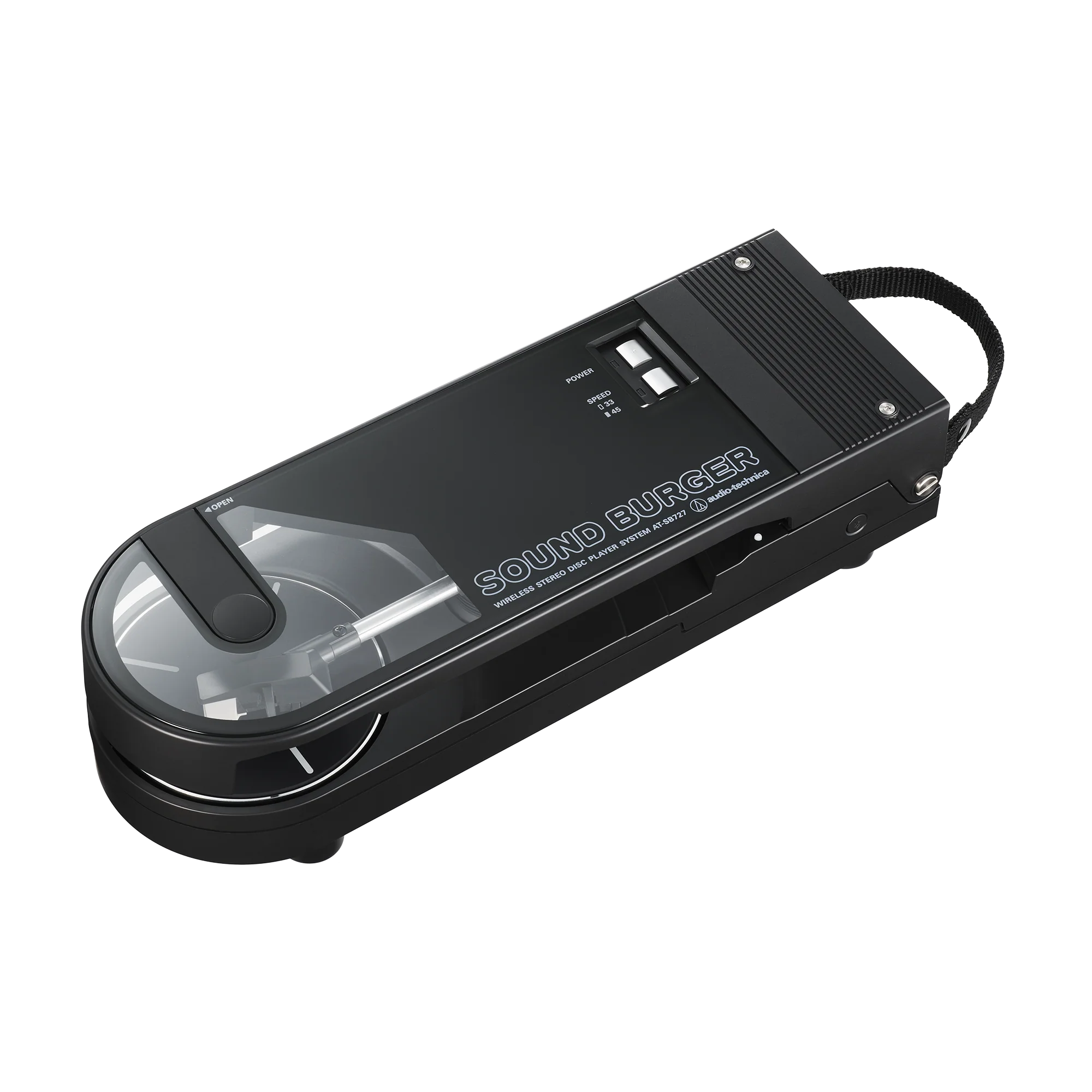 Audio-Technica AT-SB727 Sound Burger Portable Bluetooth Turntable - Image 3