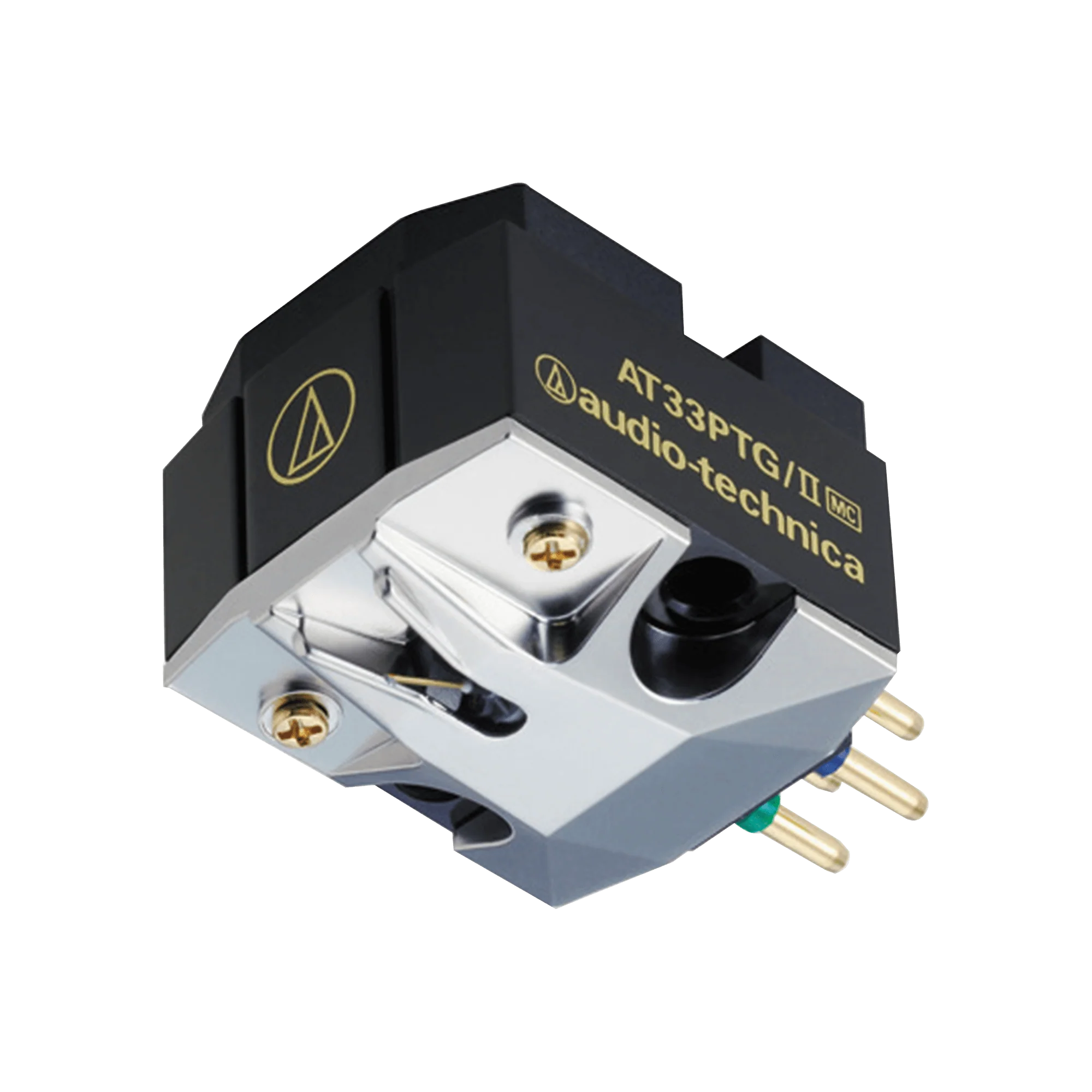 Audio-Technica AT33PTG/2 Dual Moving Coil Cartridge (Black)