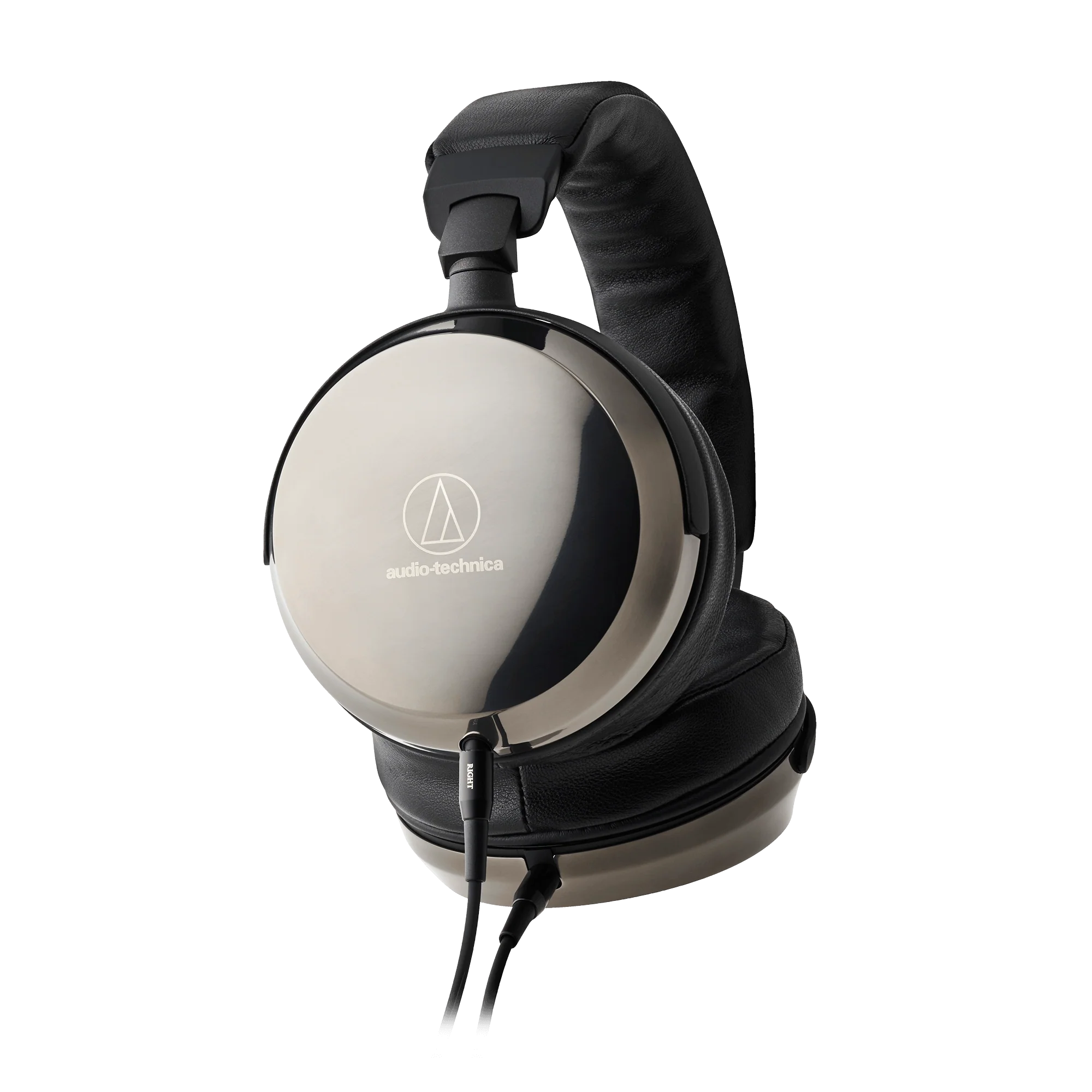 Audio-Technica ATH-AP2000Ti Over Ear High-Resolution Headphones (Black w/ Silver) - Image 2