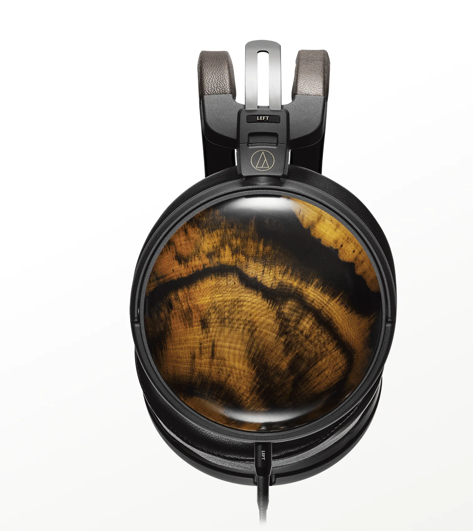 Audio-Technica ATH-AWKG Audiophile Closed Back Dynamic Wooden Headphones (Kurogaki Wood) - Image 3
