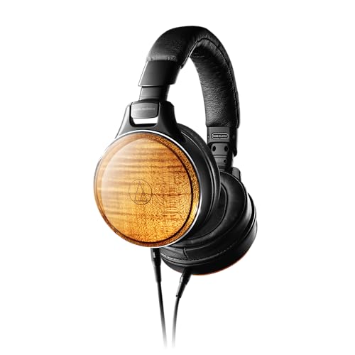 Audio-Technica ATH-WB LTD Limited Edition Wooden Over-Ear Headphones (Wood)