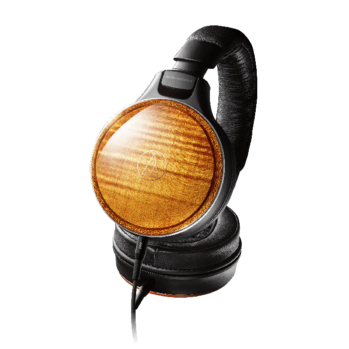Audio-Technica ATH-WB LTD Limited Edition Wooden Over-Ear Headphones (Wood) - Image 2