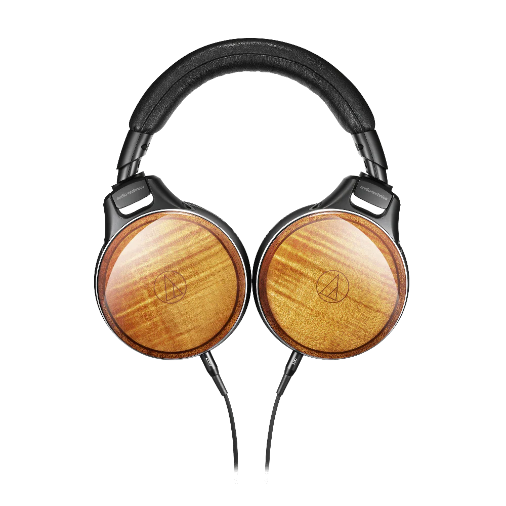 Audio-Technica ATH-WB LTD Limited Edition Wooden Over-Ear Headphones (Wood) - Image 4