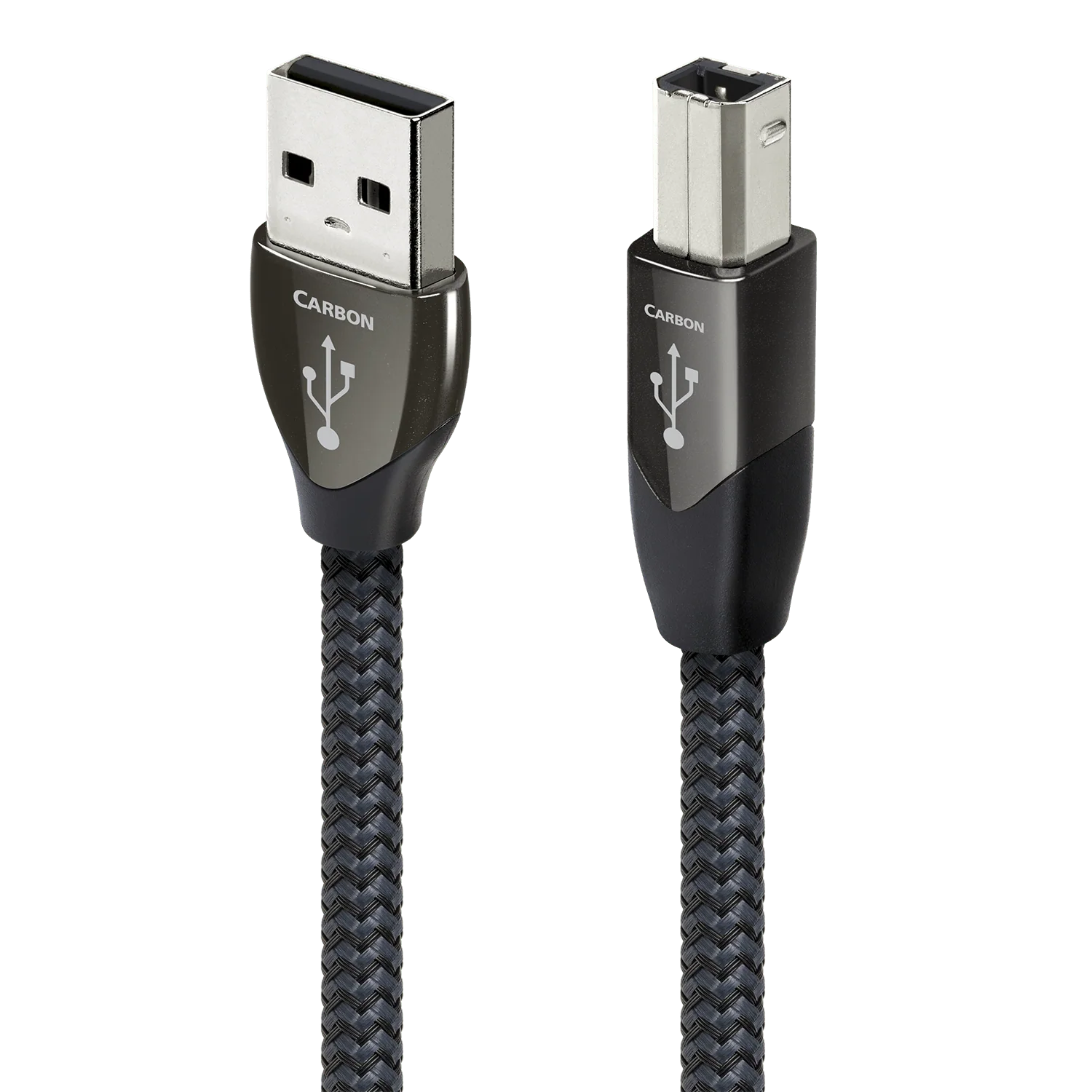 AudioQuest Carbon USB A > B High-Definition Digital Audio Cable (1x Male USB-A > 1x Male USB-B, Single)