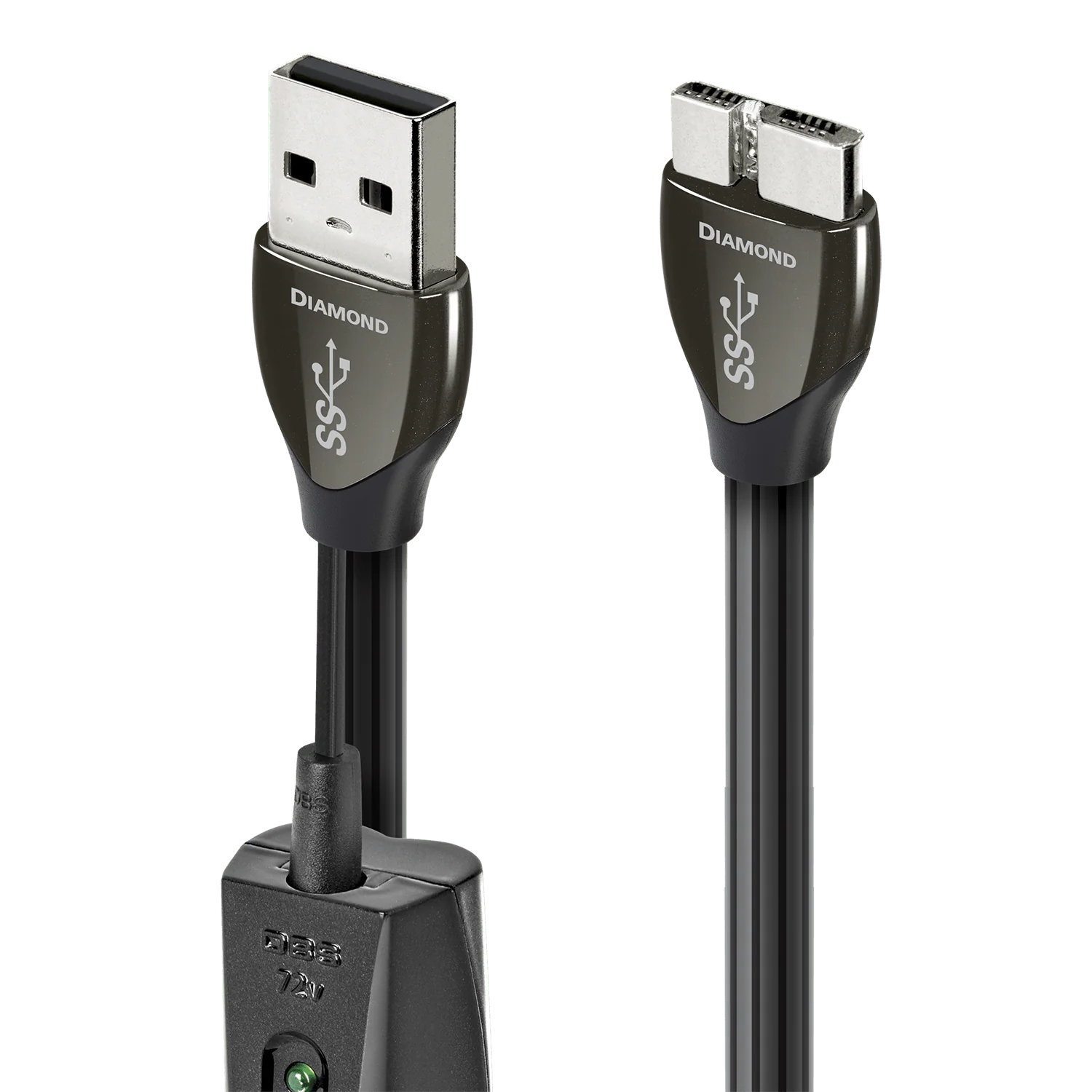 AudioQuest Diamond USB-A 3.0 > Micro B 3.0 High-Definition Digital Audio Cable