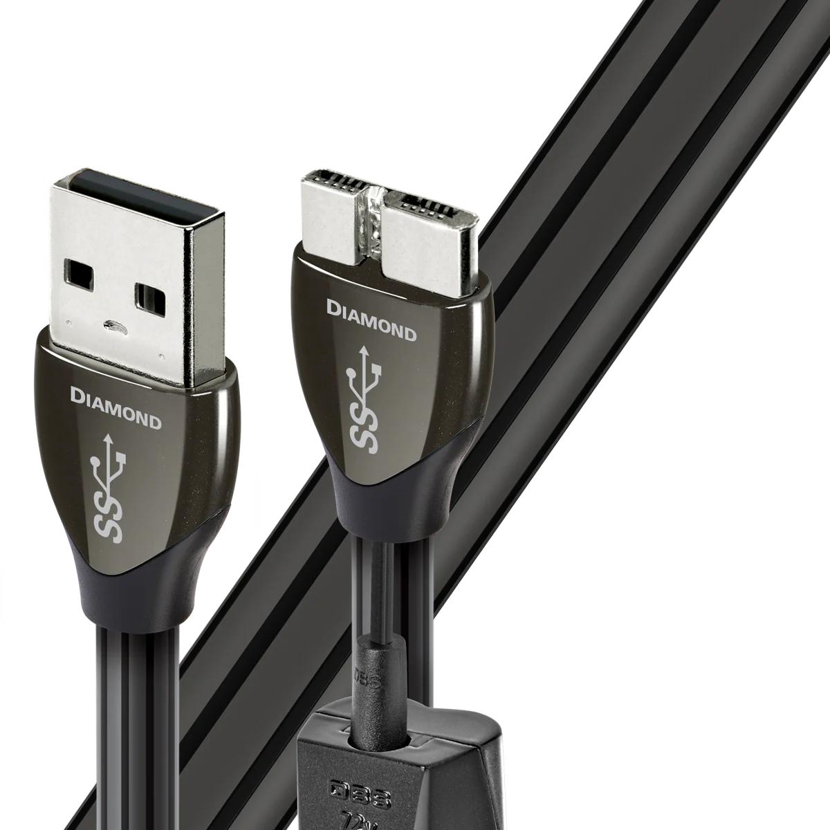 AudioQuest Diamond USB-A 3.0 > Micro B 3.0 High-Definition Digital Audio Cable - Image 2
