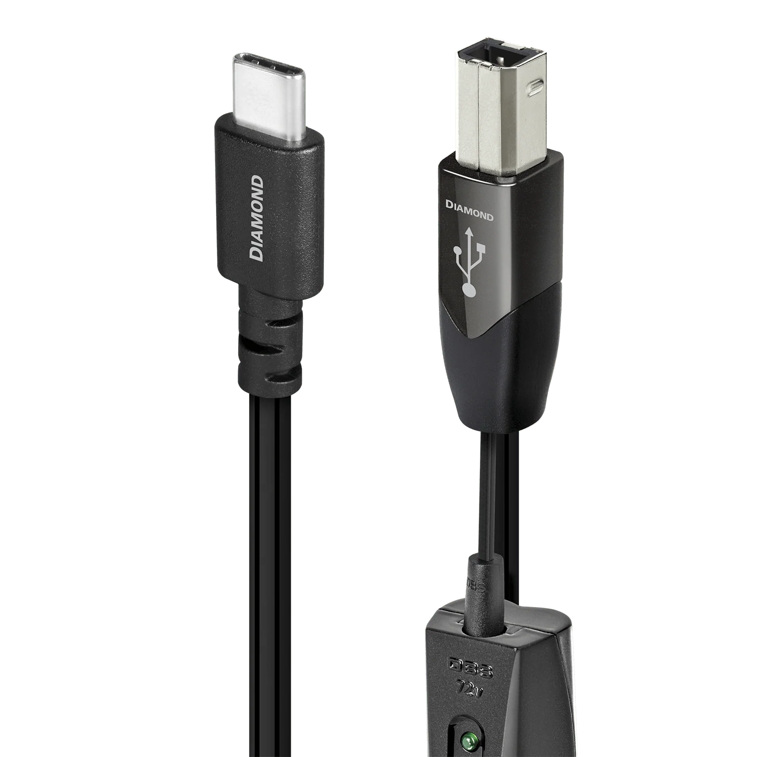 AudioQuest Diamond USB-C > B High-Definition Digital Audio Cable