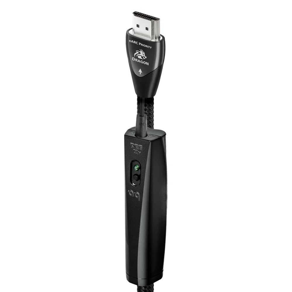AudioQuest Dragon eARC Priority 2.1 HDMI Cable - 8K/10K Ultra HD, Gaming, High-Speed, 48Gbps, HDR, eARC Priority - Image 3