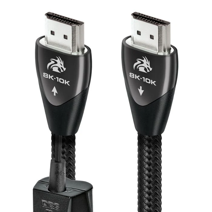 AudioQuest Dragon 48 2.1 HDMI Cable - 8K/10K Ultra HD, Gaming, High-Speed, 48Gbps, HDR, eARC