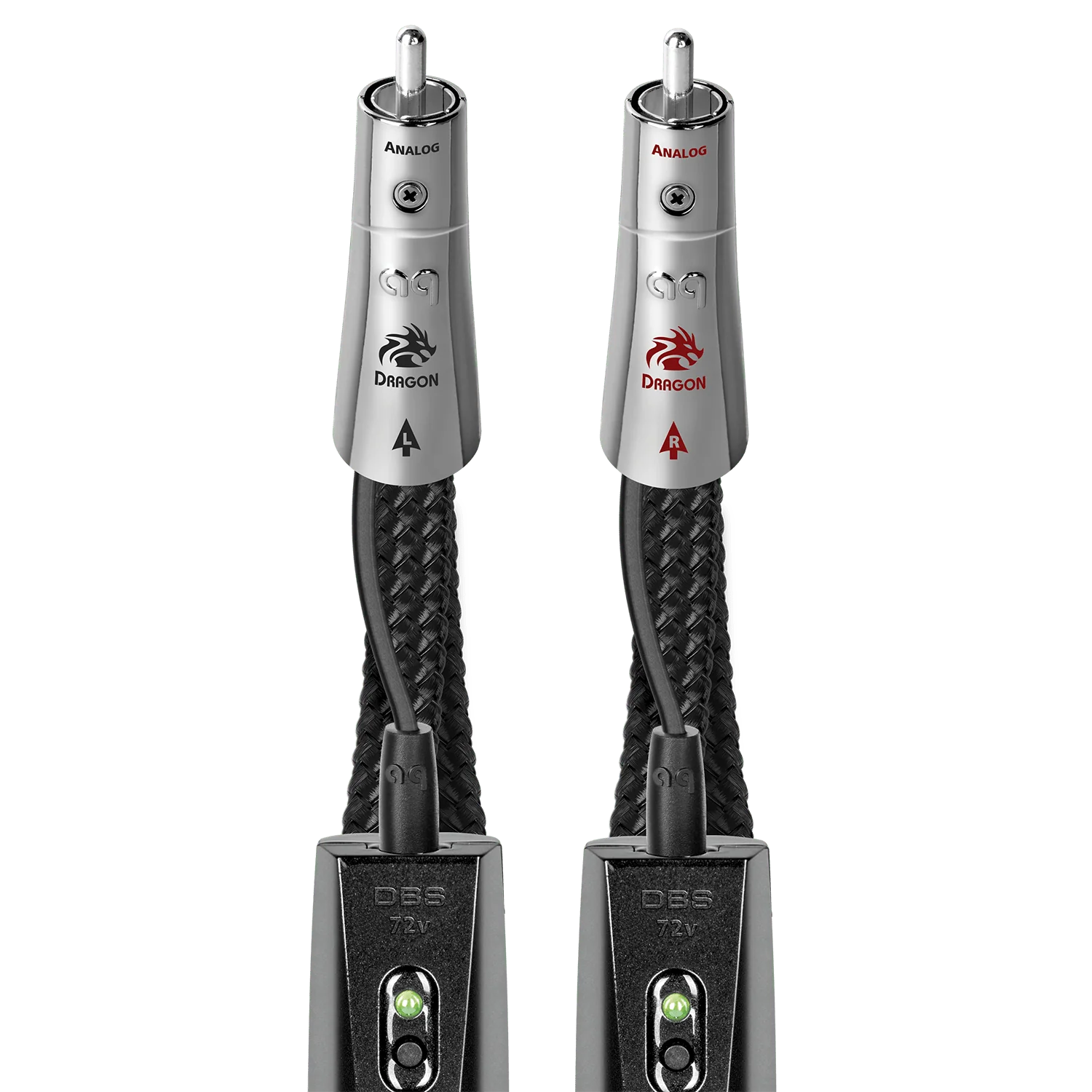 AudioQuest Dragon RCA > RCA Analog Audio Interconnect Cable (Pair)