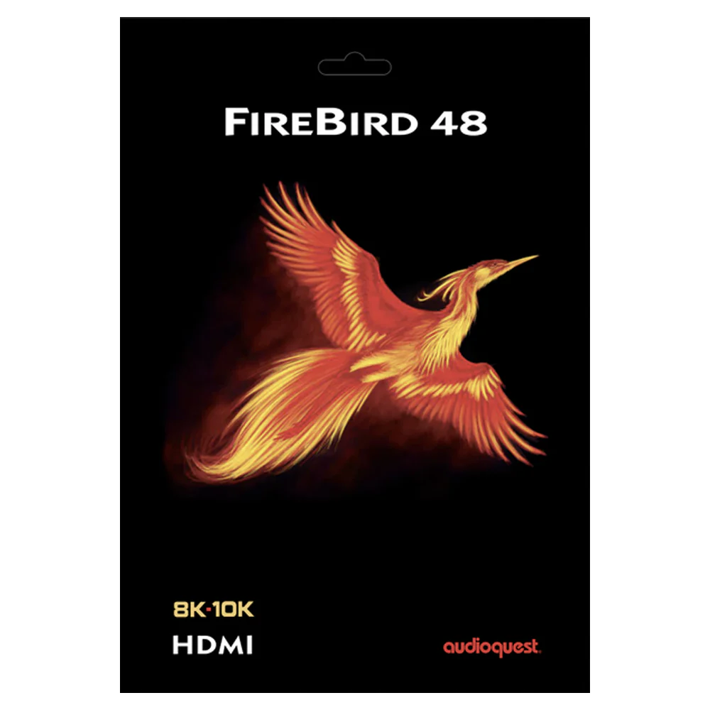 AudioQuest FireBird 48 2.1 HDMI Cable - 8K/10K Ultra HD, Gaming, High-Speed, 48Gbps, HDR, eARC - Image 5
