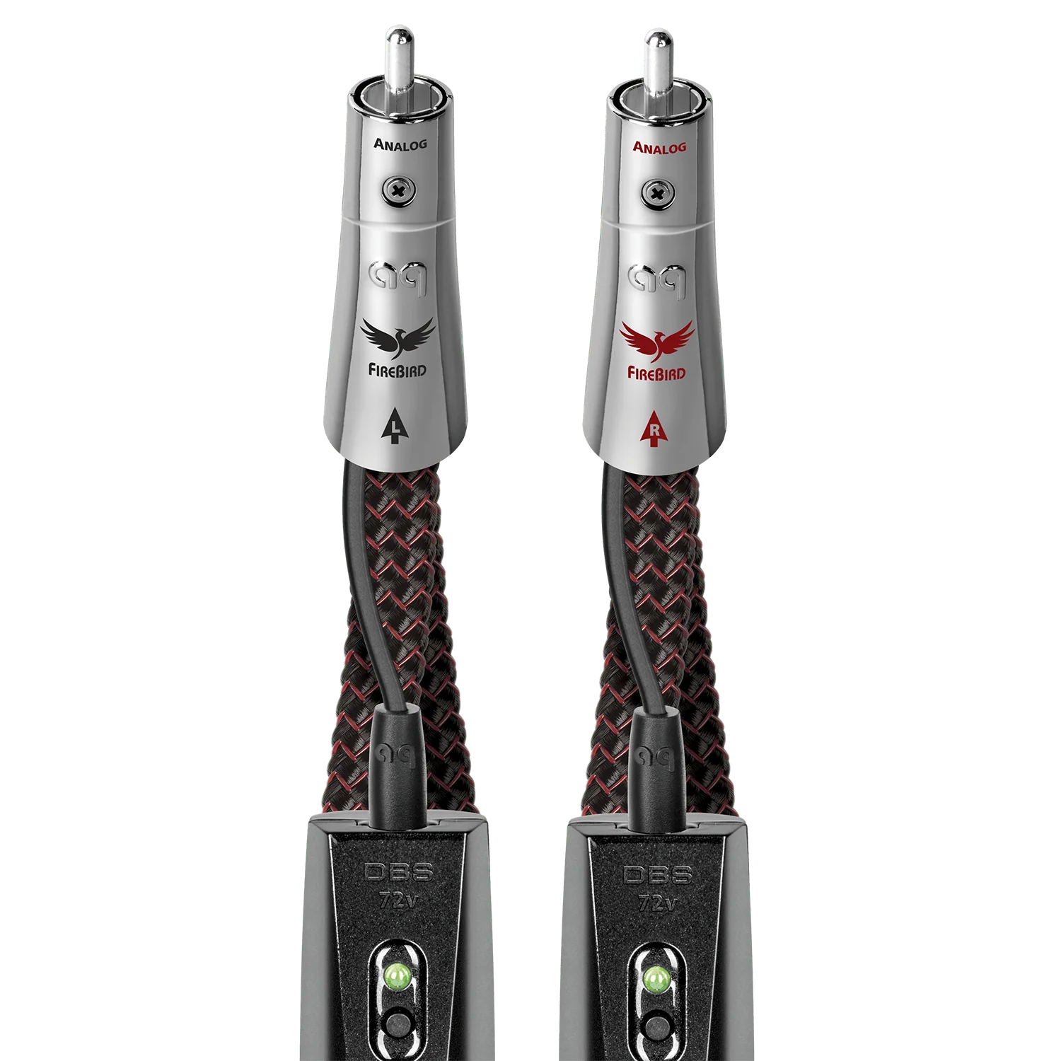 AudioQuest FireBird RCA > RCA Analog Audio Interconnect Cable (Pair)