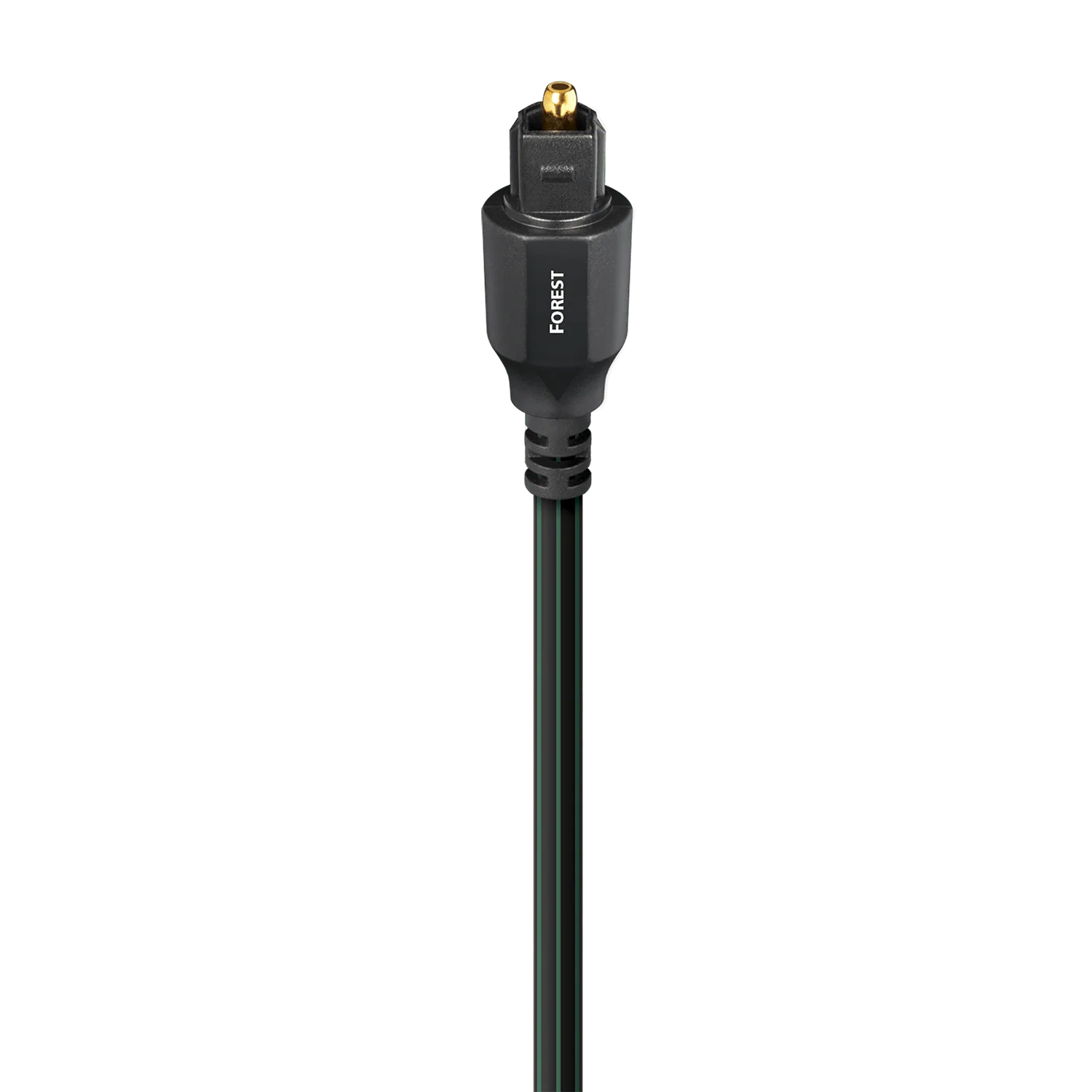AudioQuest Forest Optical Toslink Fiber-Optic Cable + Mini-Adaptor (1x Male Toslink > 1x Male Toslink, Single)
