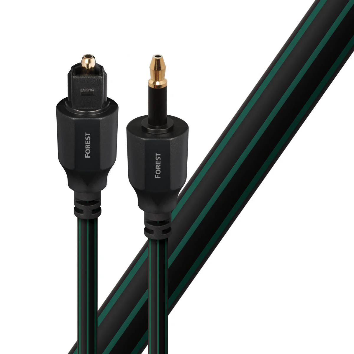 AudioQuest Forest Optical Toslink Fiber-Optic Cable + Mini-Adaptor (1x Male Toslink > 1x Male Toslink, Single) - Image 7