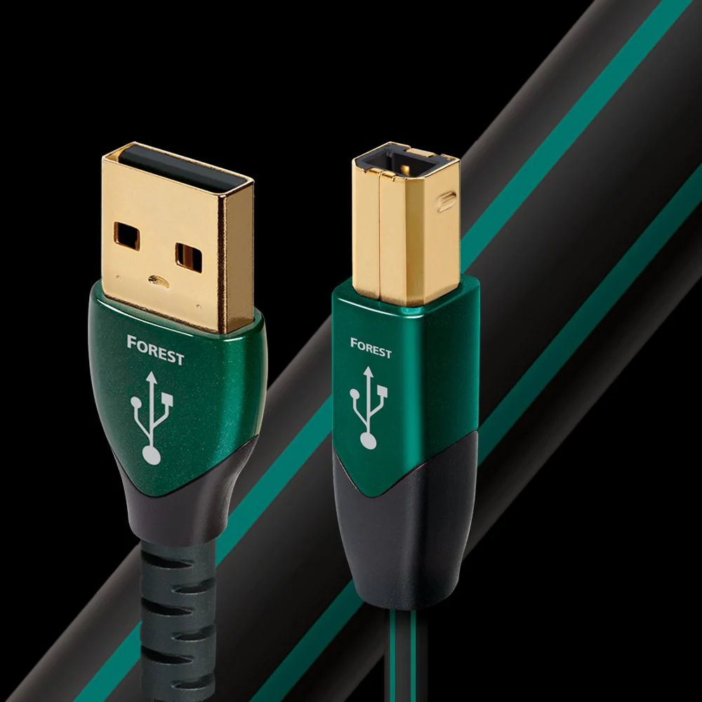 AudioQuest Forest USB-A > B High-Definition Digital Audio Cable - Image 3