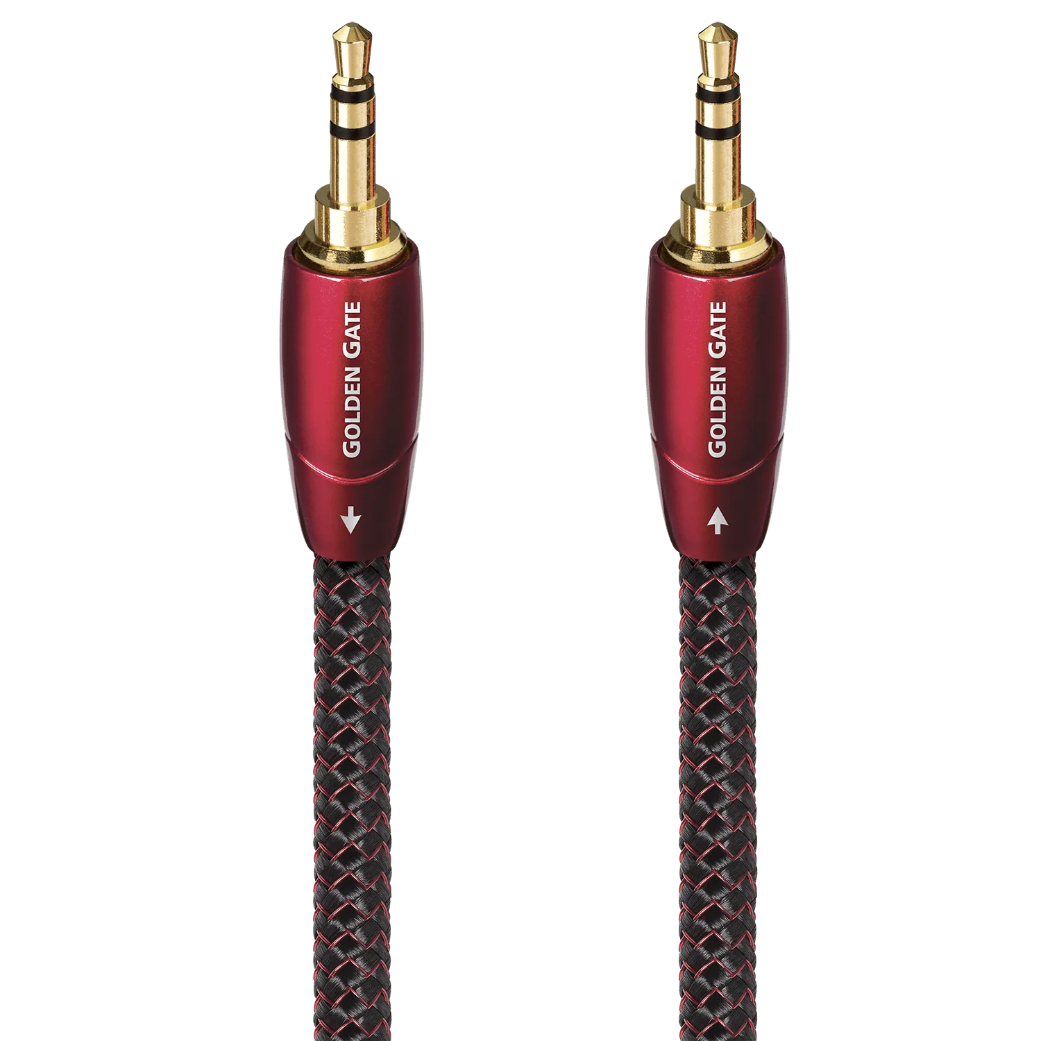 AudioQuest Golden Gate 3.5mm Mini M > M Analog Audio Interconnect Cable