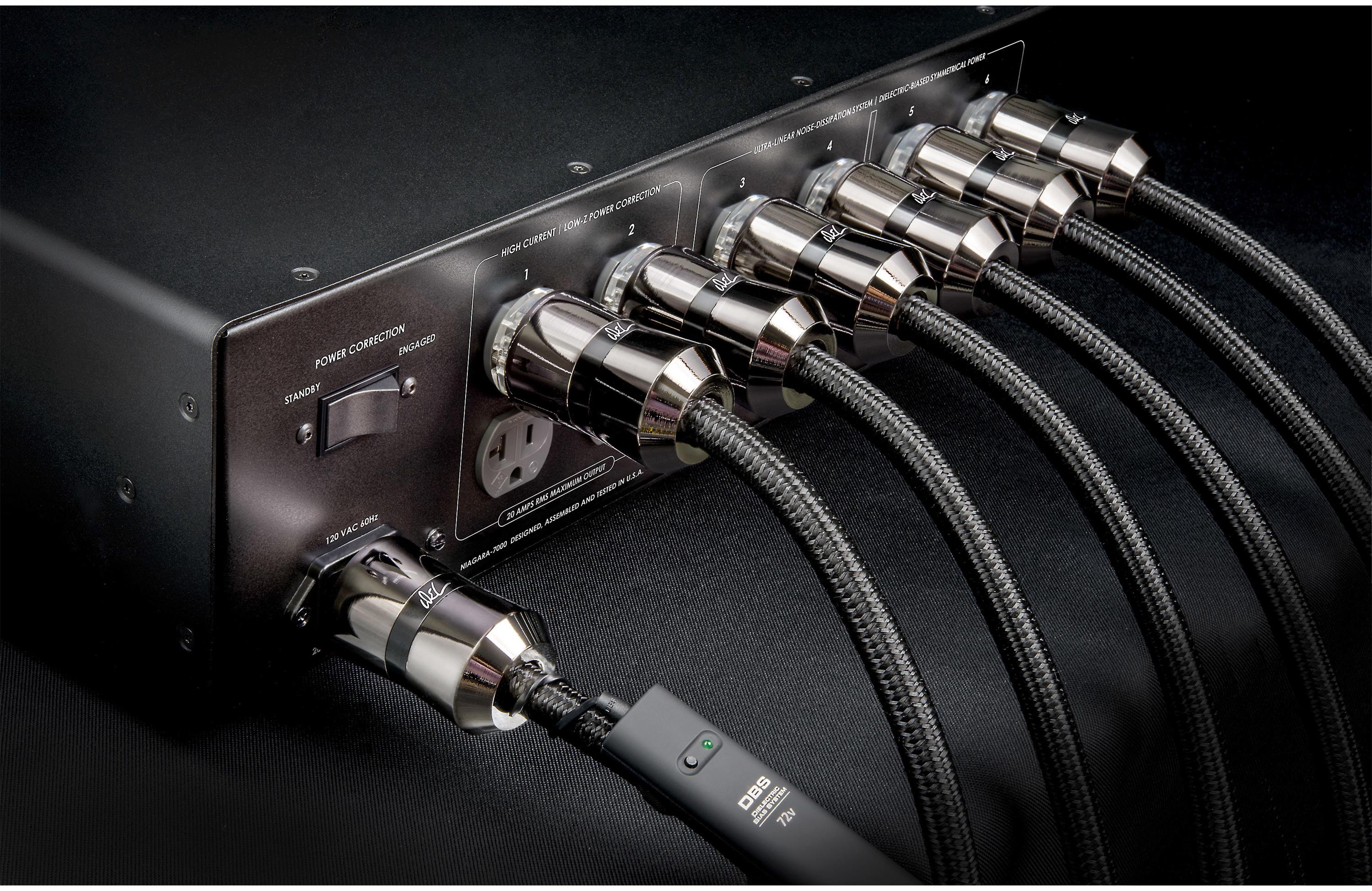 AudioQuest Niagara 7000 12-Outlet Power Conditioner w/ Linear Noise-Dissipation & Non-Sacrificial Surge Protection - Image 4