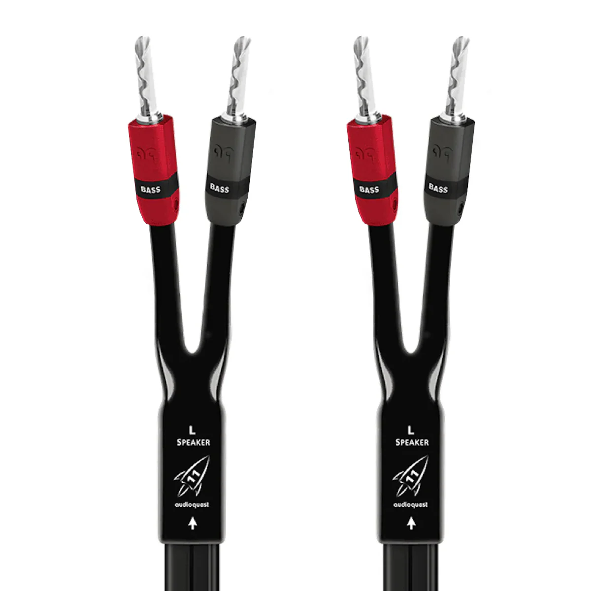 AudioQuest Rocket 11 Full-Range Speaker Cable with SureGrip 300 Connectors - Image 2