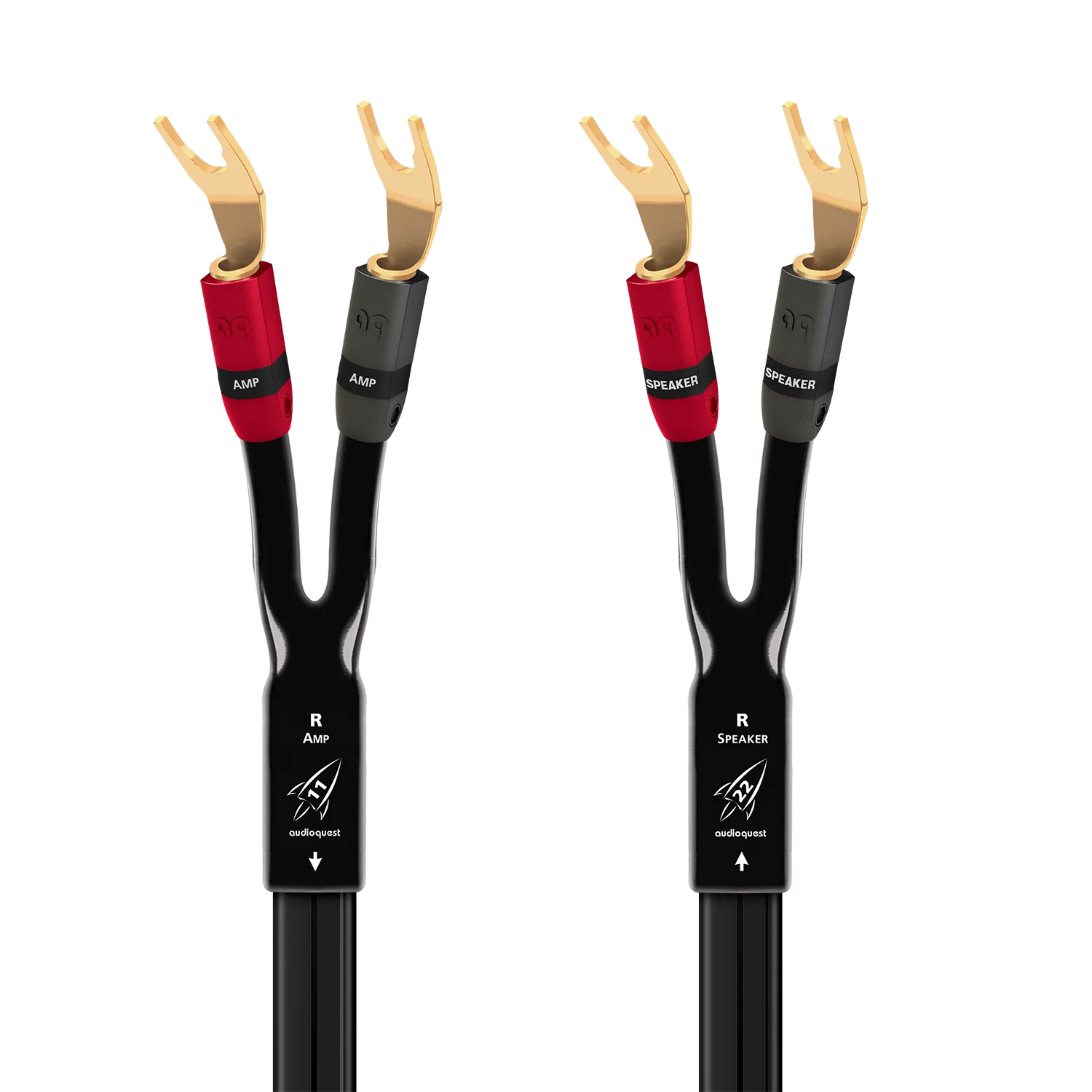 AudioQuest Rocket 11 Full-Range Speaker Cable with SureGrip 300 Connectors - Image 4