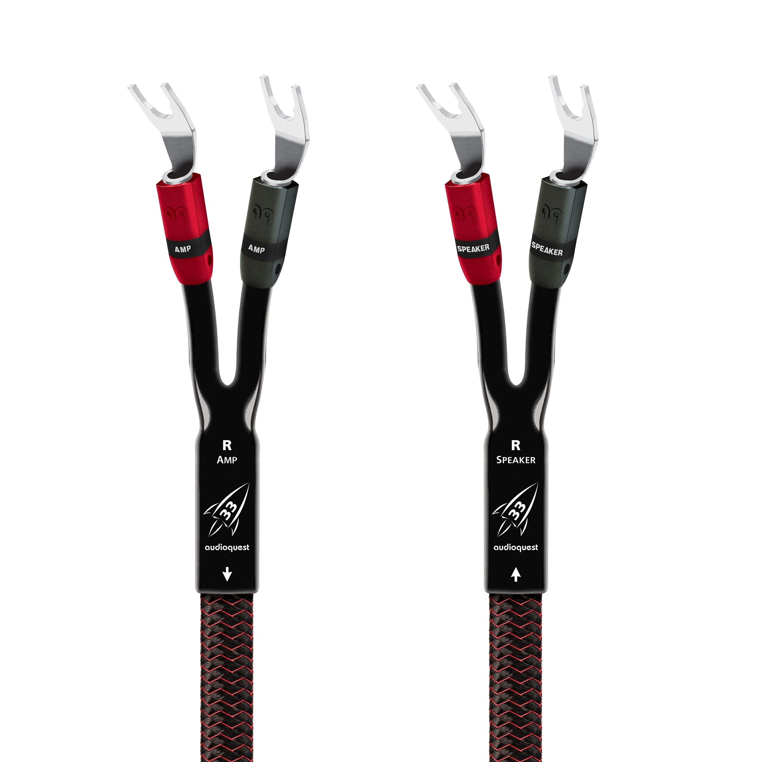AudioQuest Rocket 33 Full-Range Speaker Cable with SureGrip 300