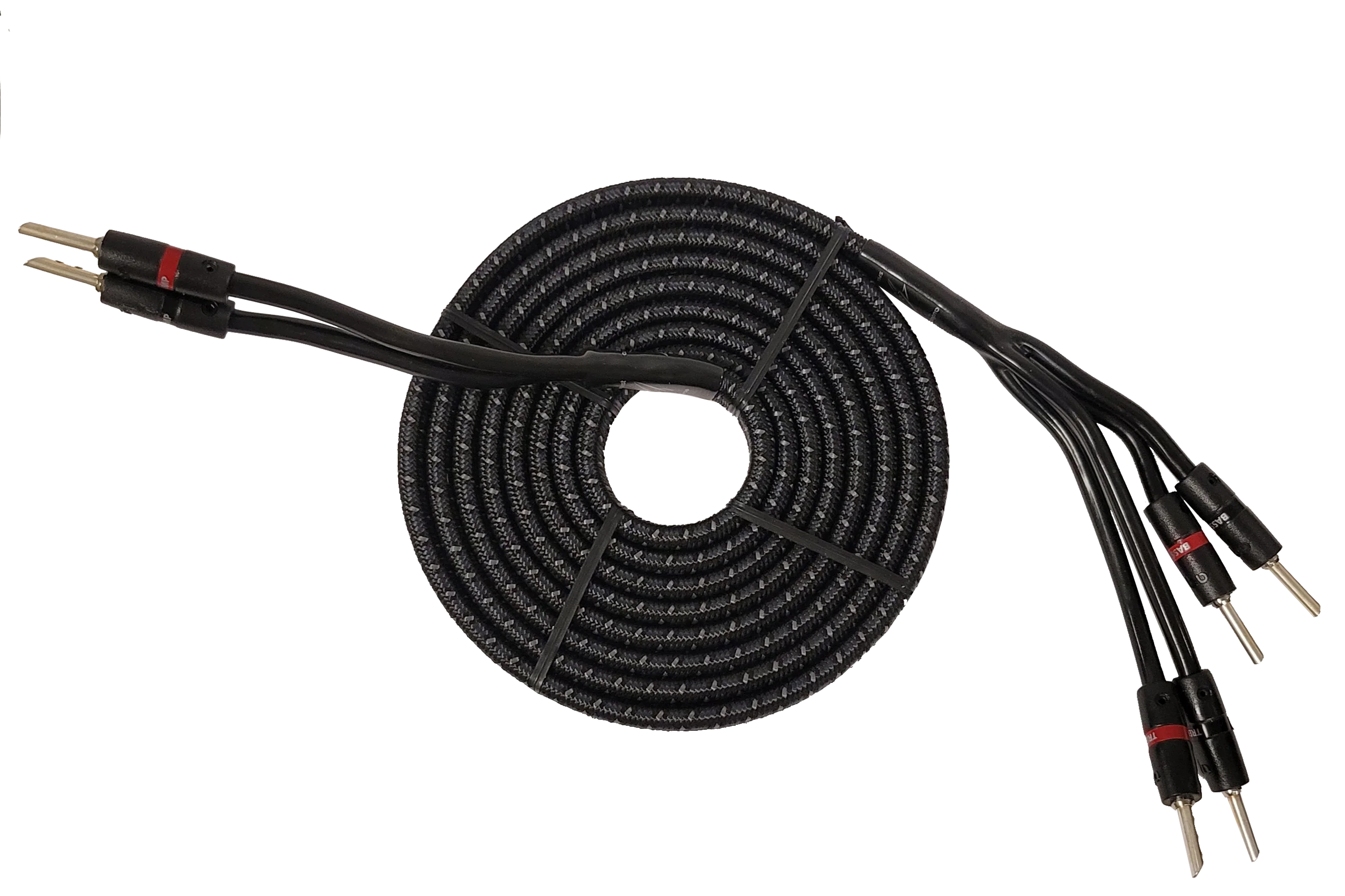 AudioQuest Rocket 44 BiWire Speaker Cable with BFA Silver Connectors - Prev. Gen. (10ft Pair) - Image 4