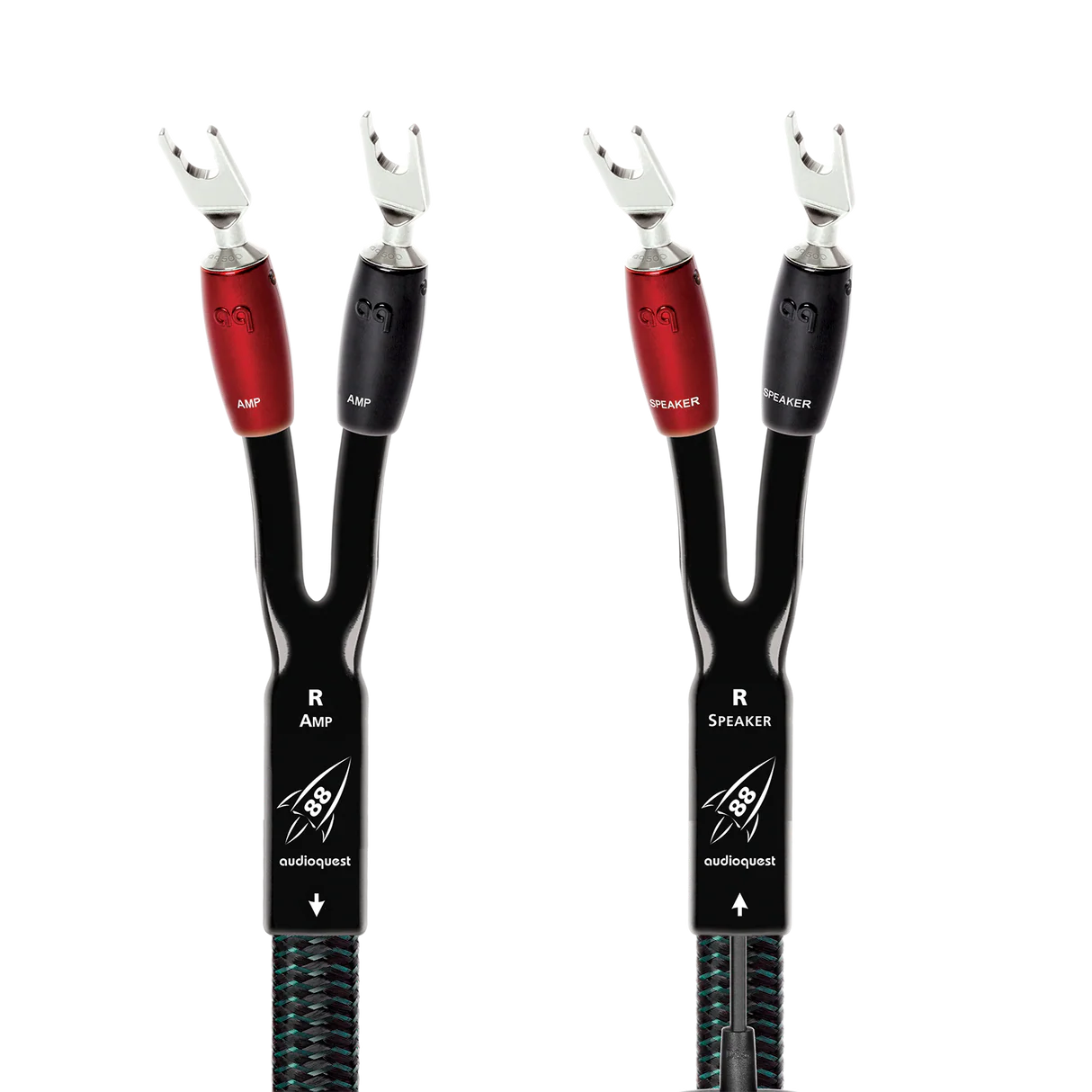 AudioQuest Rocket 88 Full-Range Speaker Cable with SureGrip 500