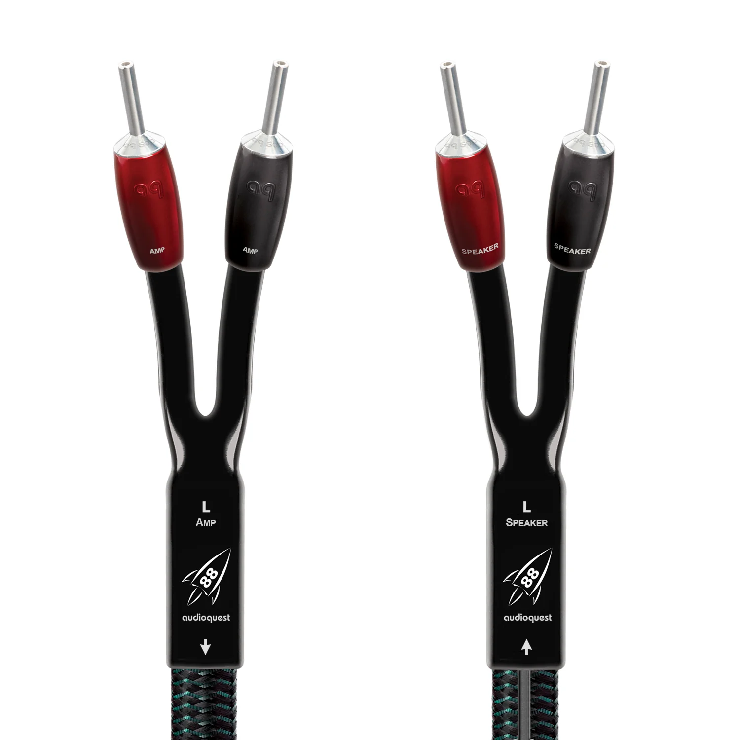AudioQuest Rocket 88 Full-Range Speaker Cable with SureGrip 500 - Image 2