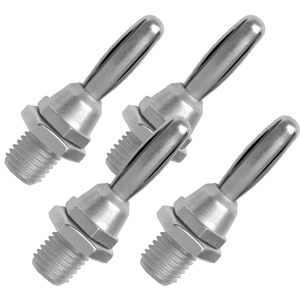 AudioQuest 1002 Banana Connectors (Silver) – Compatible with Standard Banana Jacks (Supports wire up to 9 AWG) - Image 2