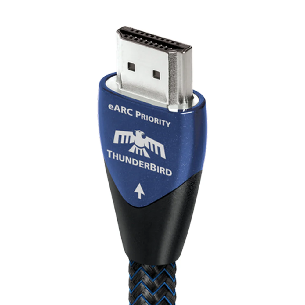 AudioQuest ThunderBird eARC Priority 2.1 HDMI Cable - 8K/10K Ultra HD, Gaming, High-Speed, 48Gbps, HDR, eARC Priority - Image 3