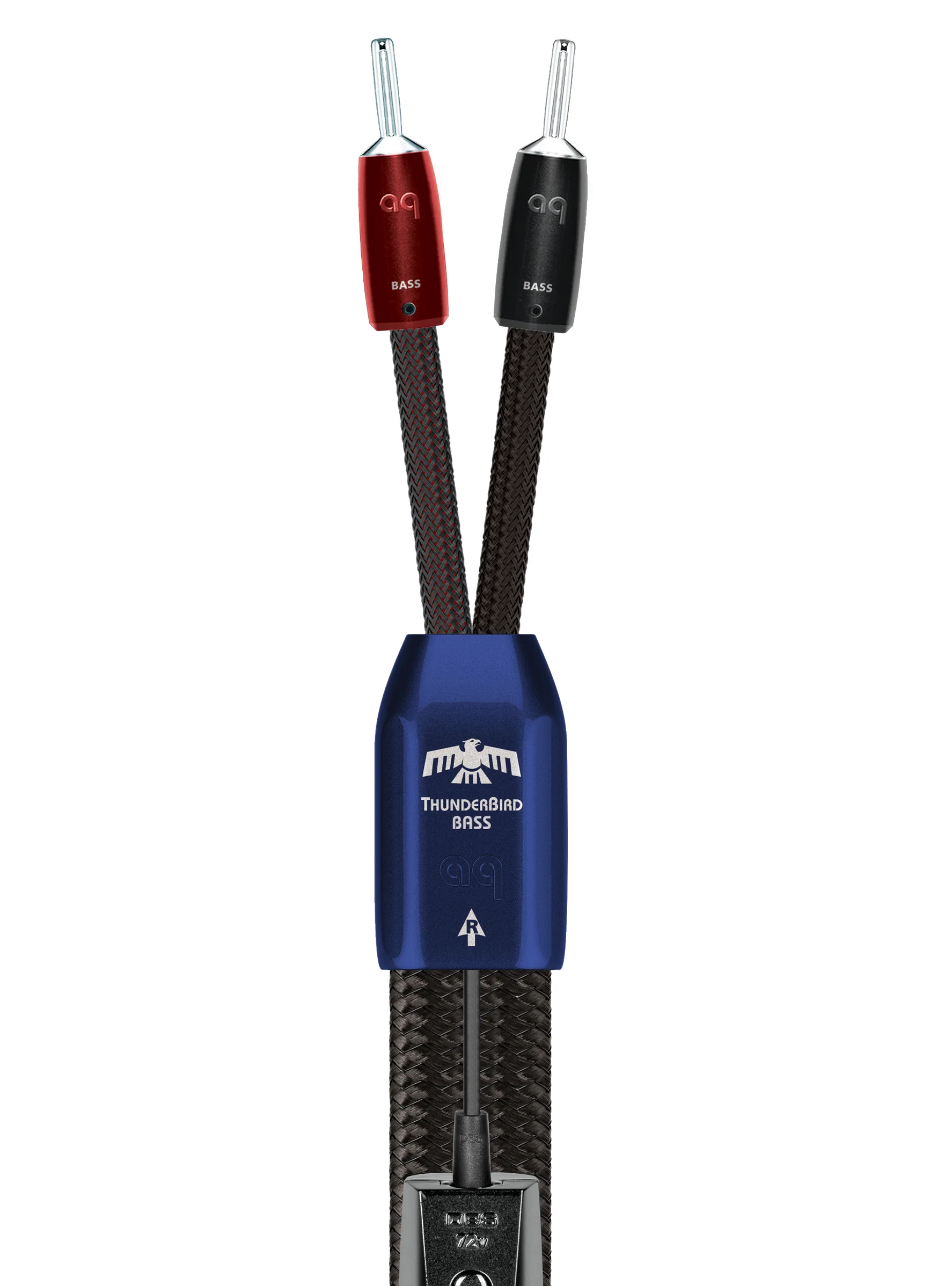 AudioQuest ThunderBird BASS Speaker Cable w/ ZERO-Tech and RF/ND-Tech for Midrange and Bass (Pair)
