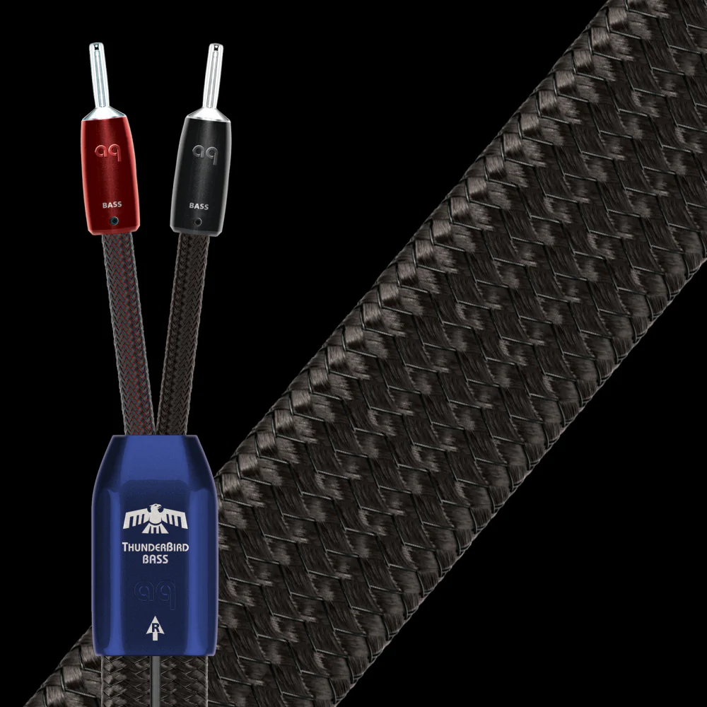 AudioQuest ThunderBird BASS Speaker Cable w/ ZERO-Tech and RF/ND-Tech for Midrange and Bass (Pair) - Image 2
