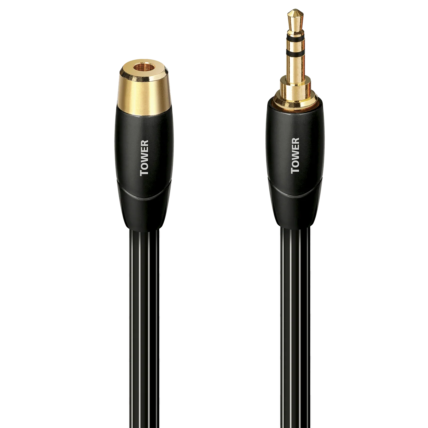 AudioQuest Tower 3.5mm Mini M > F Analog Audio Interconnect Cable