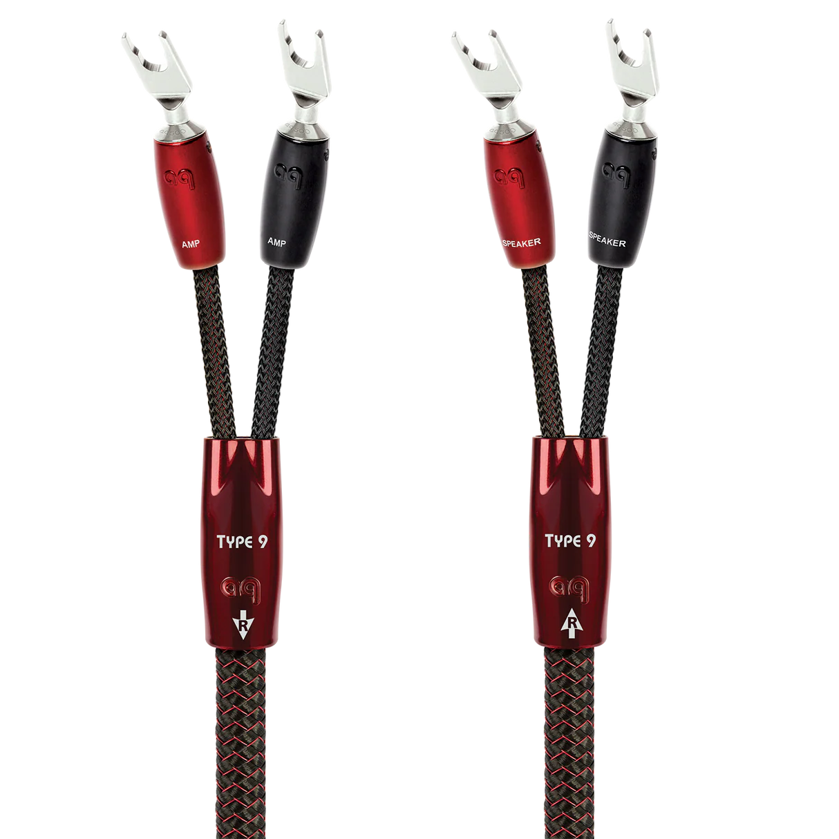 AudioQuest Type 9 Full-Range Speaker Cable with SureGrip 500