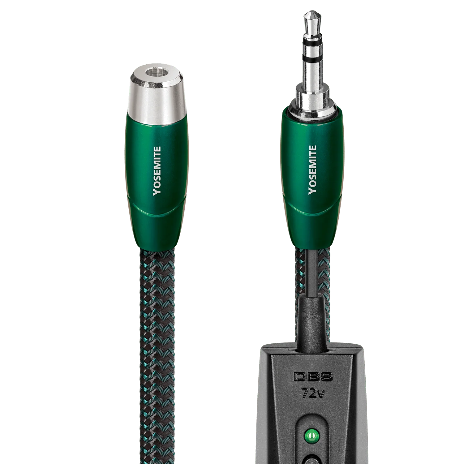 AudioQuest Yosemite 3.5mm Mini M > F Analog Audio Interconnect Cable