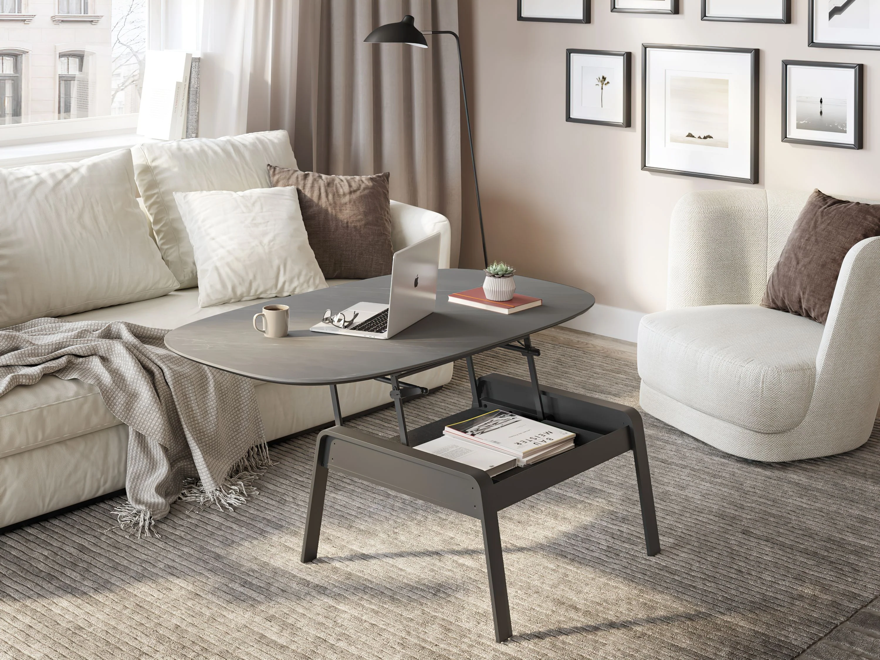 BDI Cloud 9 1182 Lift-Top Coffee Table - Image 11