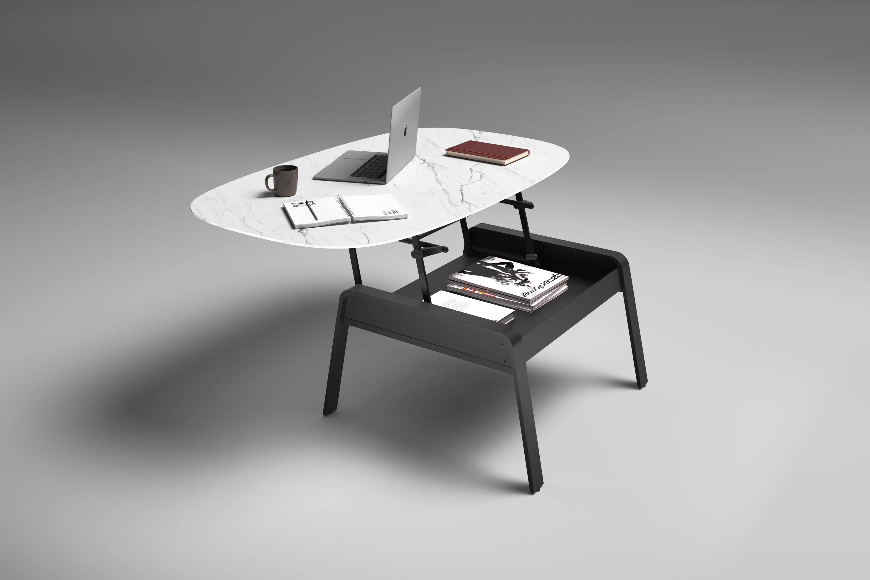 BDI Cloud 9 1182 Lift-Top Coffee Table - Image 12