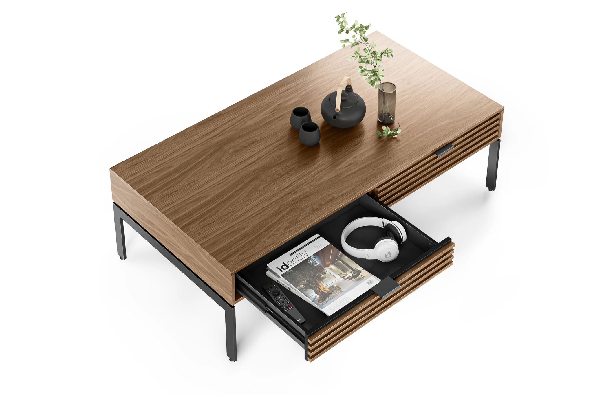 BDI Cora 1172 Coffee Table (Walnut) - Image 3