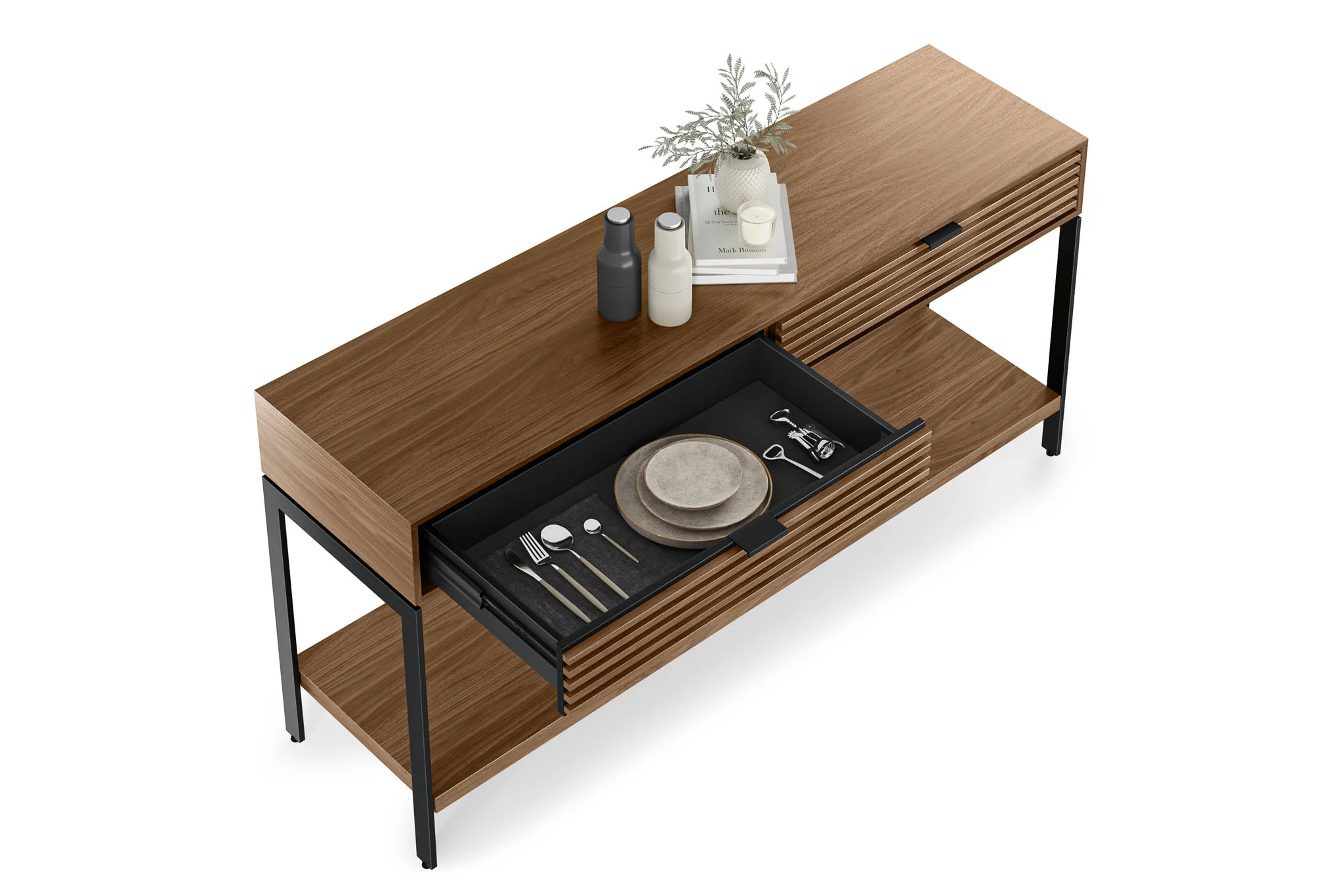 BDI Cora 1173 Console Table (Walnut) - Image 3