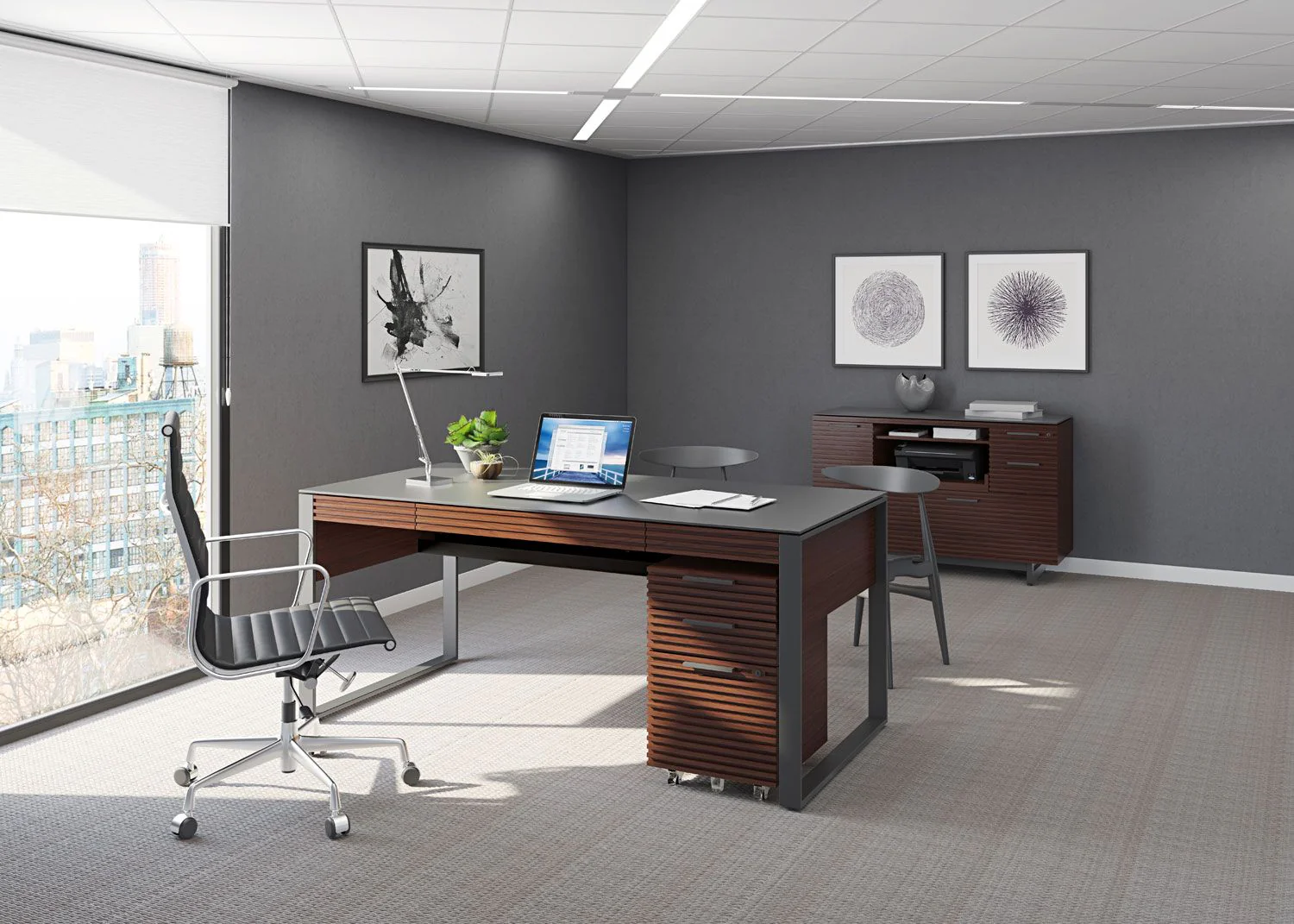 BDI Corridor Office 6520 Multi-function Office Cabinet - Image 5