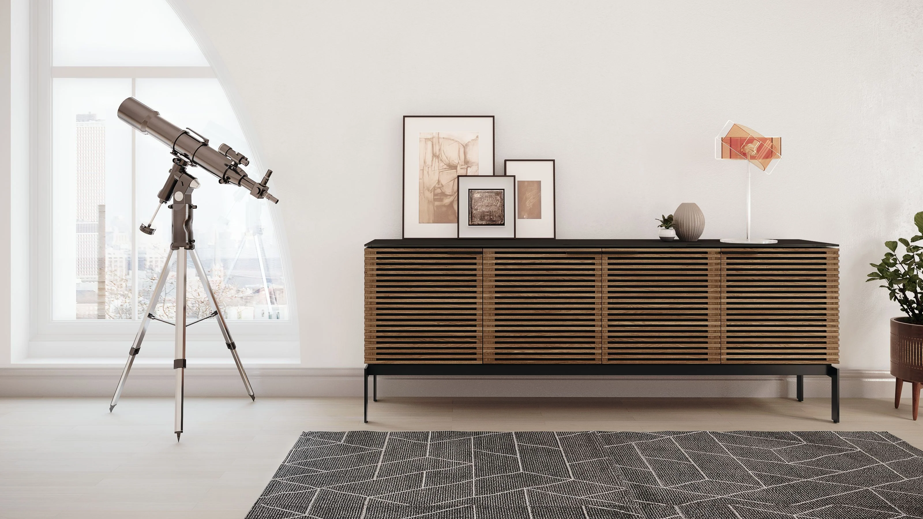 BDI Corridor SV 7129 Slim TV Stand & Credenza - Image 6