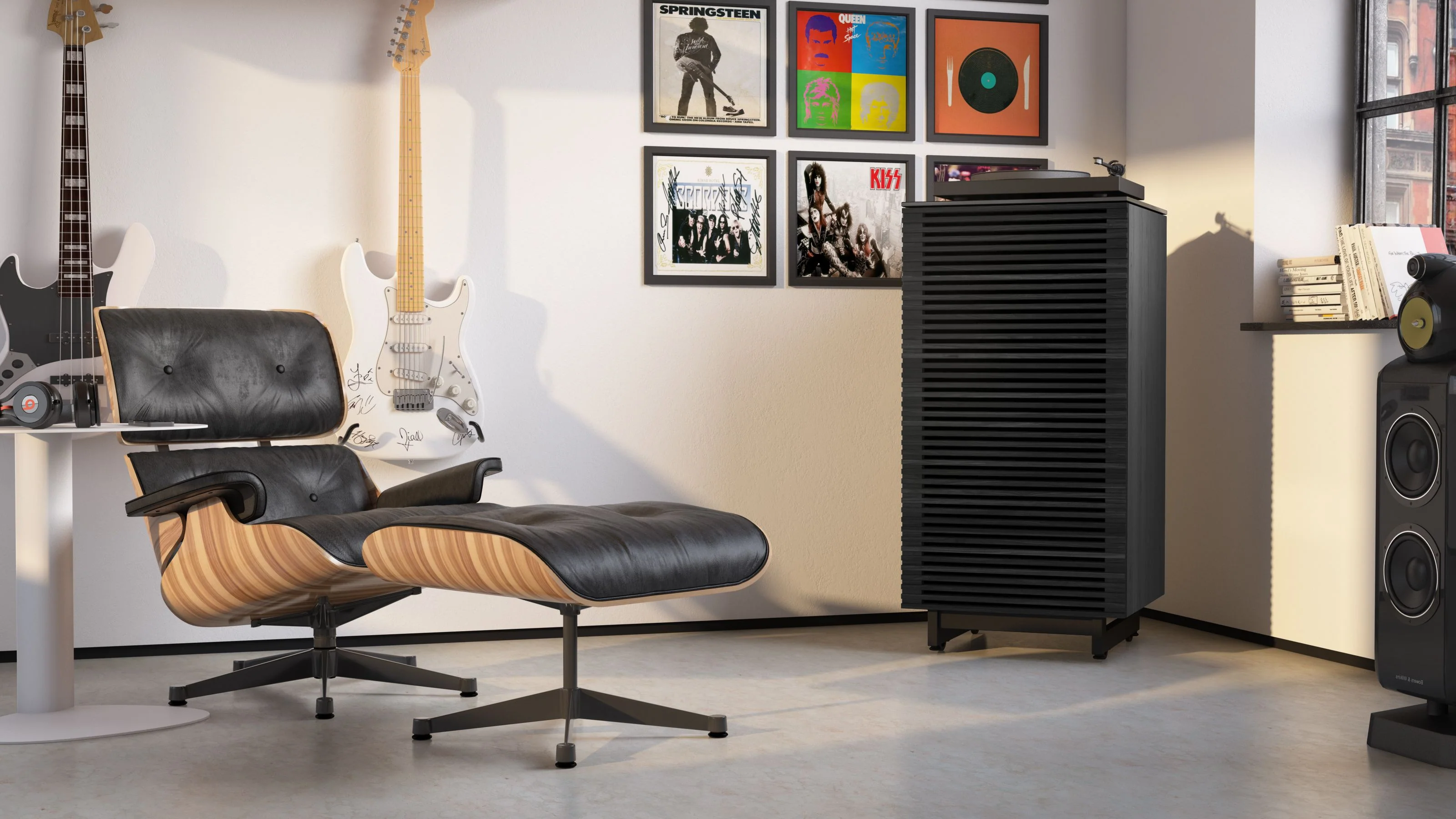 BDI Corridor Media 8172 Audio Tower & Stereo Cabinet - Image 8